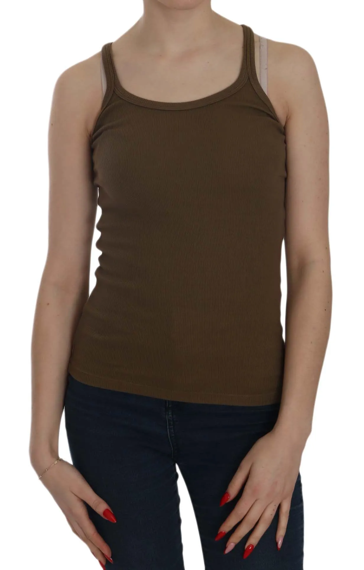 PINK MEMORIES Women's Elegant Sleeveless Spaghetti Strap Blouse