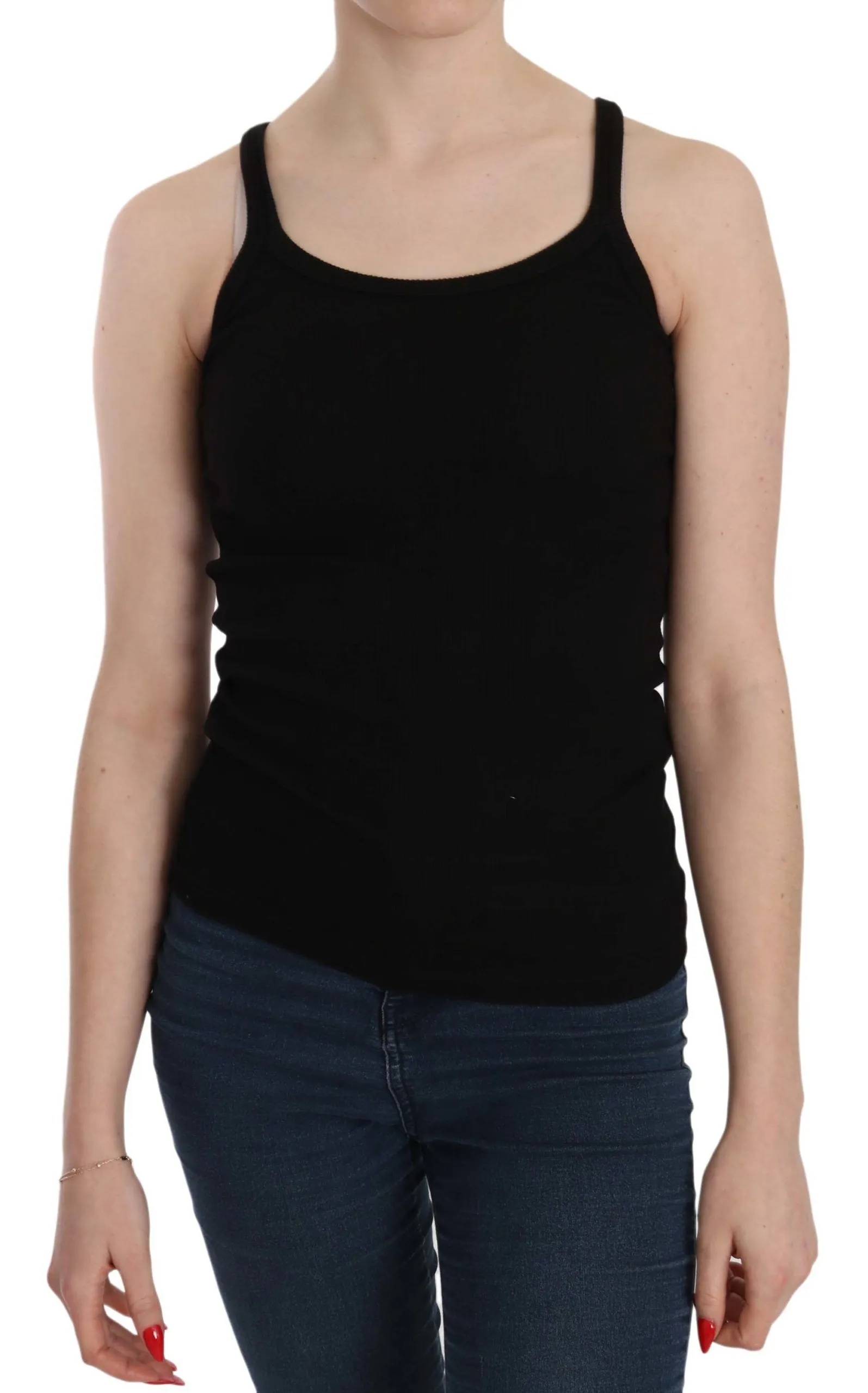 PINK MEMORIES Women's Chic Sleeveless Spaghetti Strap Top