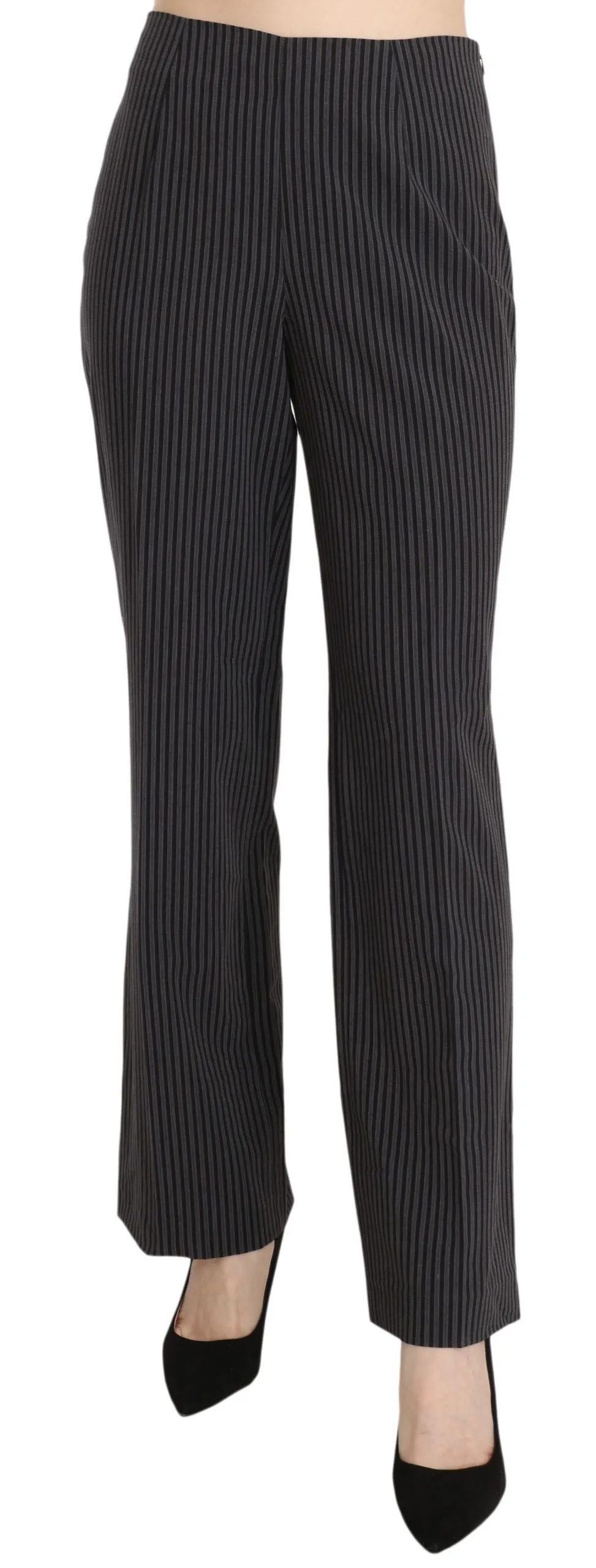 BENCIVENGA Women's Elegant Striped Straight Fit Pants