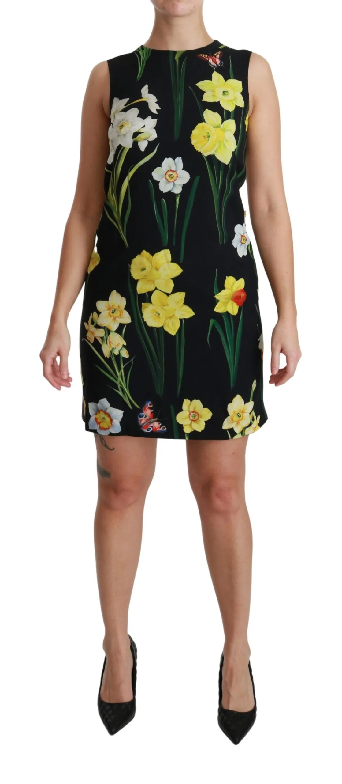 Dolce & Gabbana Women's Floral Sheath Mini Dress - Elegance Redefined