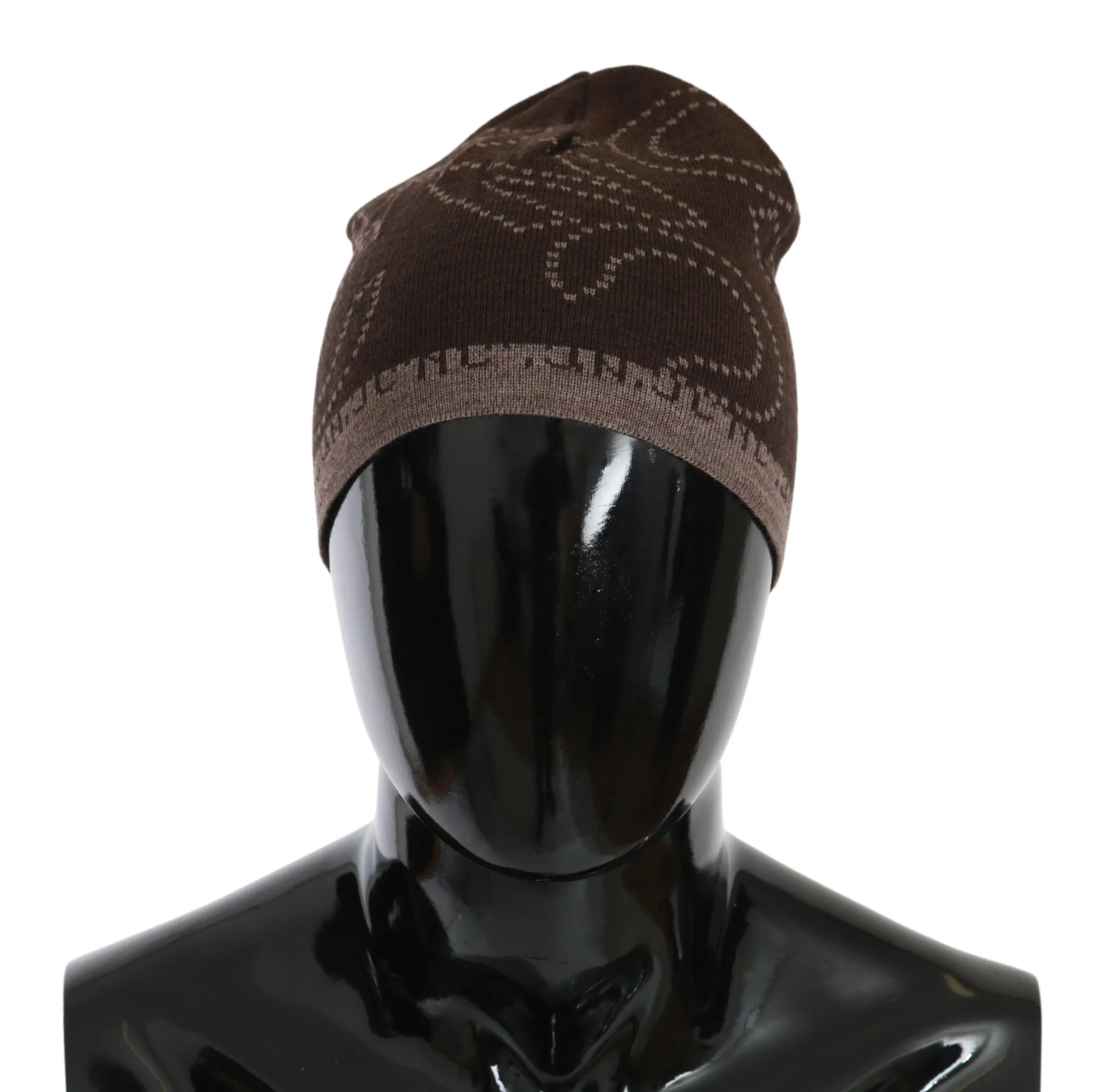 Costume National Men's Chic Two-Tone Wool Blend Beanie