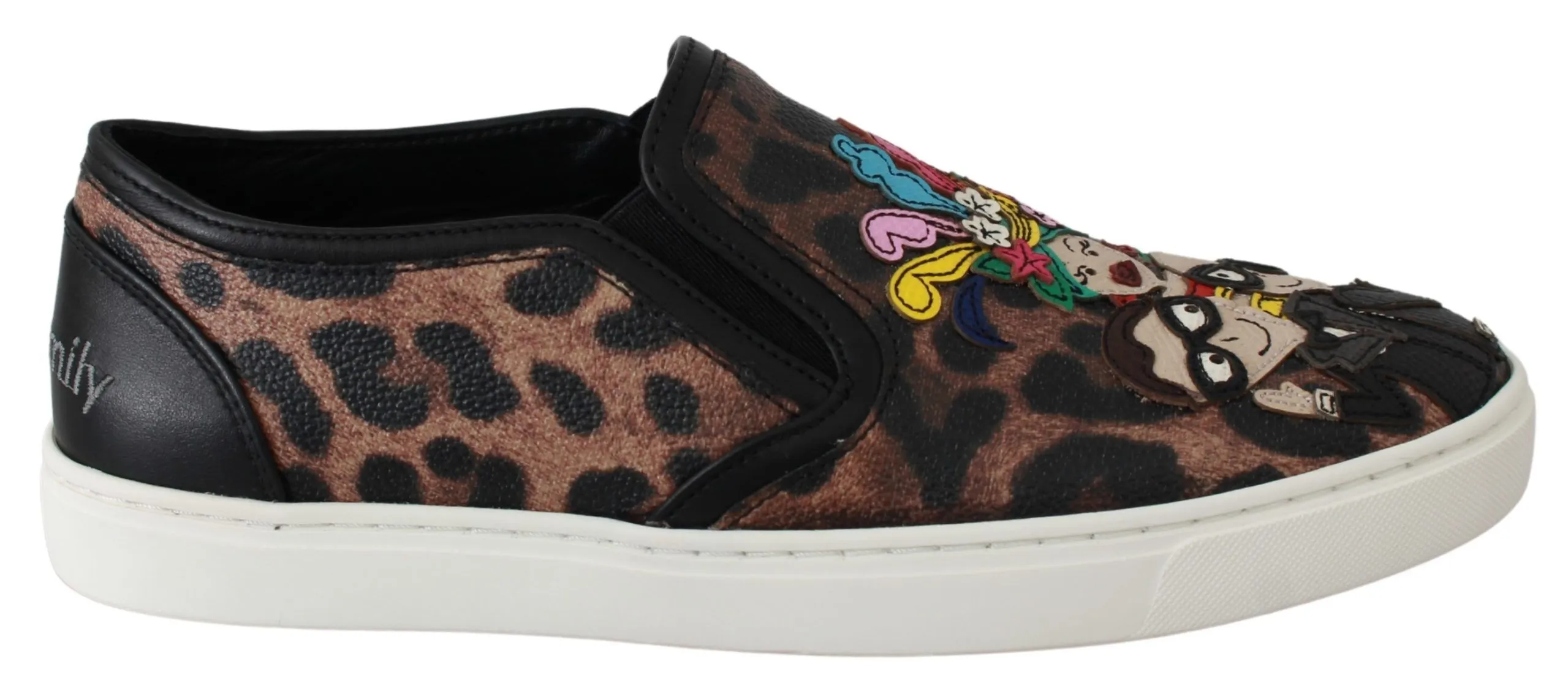 Dolce & Gabbana Women's Elegant Leopard Print Loafers for Sophisticated Style
