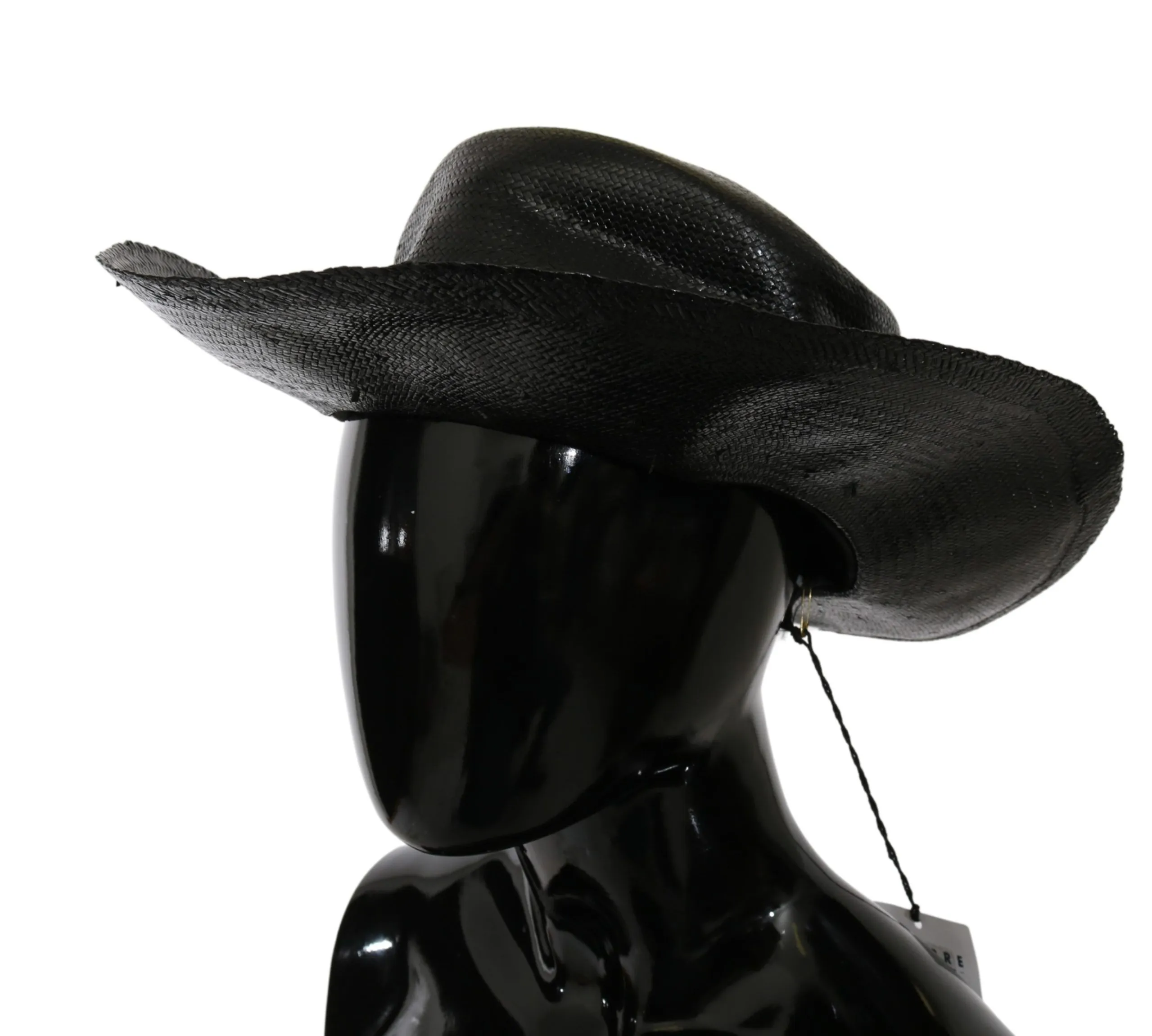 Costume National Women's Chic Black Floppy Hat - Timeless Elegance