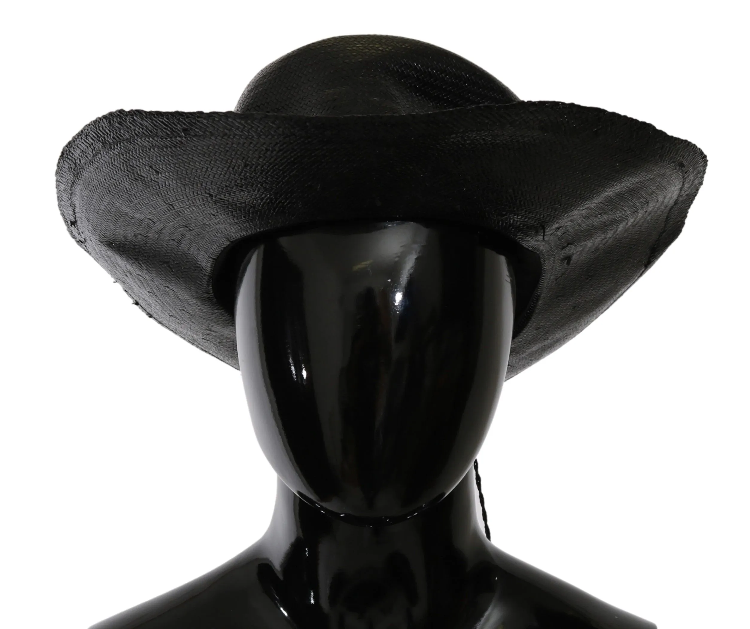 Costume National Women's Chic Black Floppy Hat - Timeless Elegance