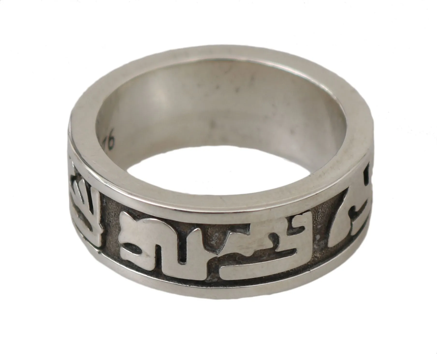 Nialaya Men's Elegant Silver Sterling Men's Ring