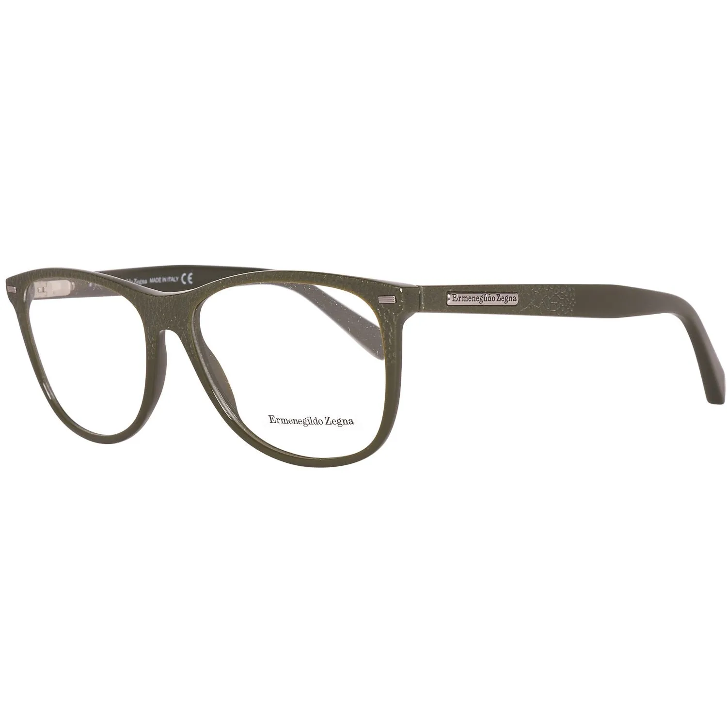 Ermenegildo Zegna Olive Men Optical Frames