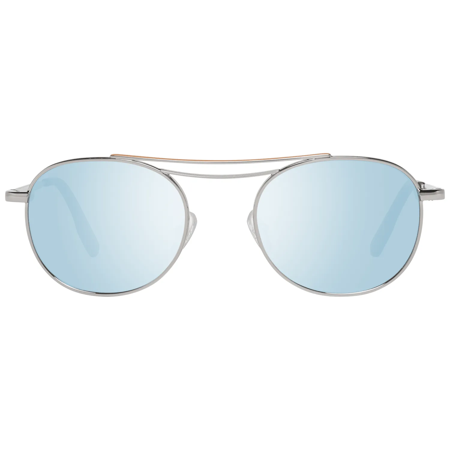 Ermenegildo Zegna Silver Men Sunglasses