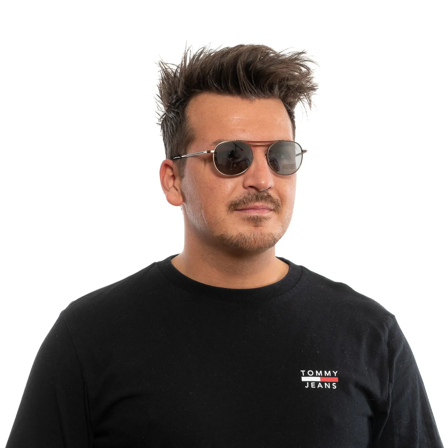 Ermenegildo Zegna Bronze Men Sunglasses