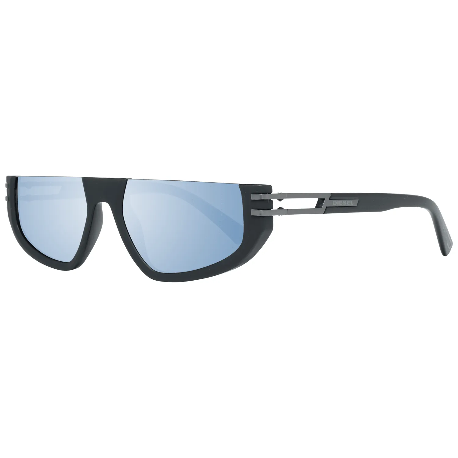 Diesel Black Men Sunglasses