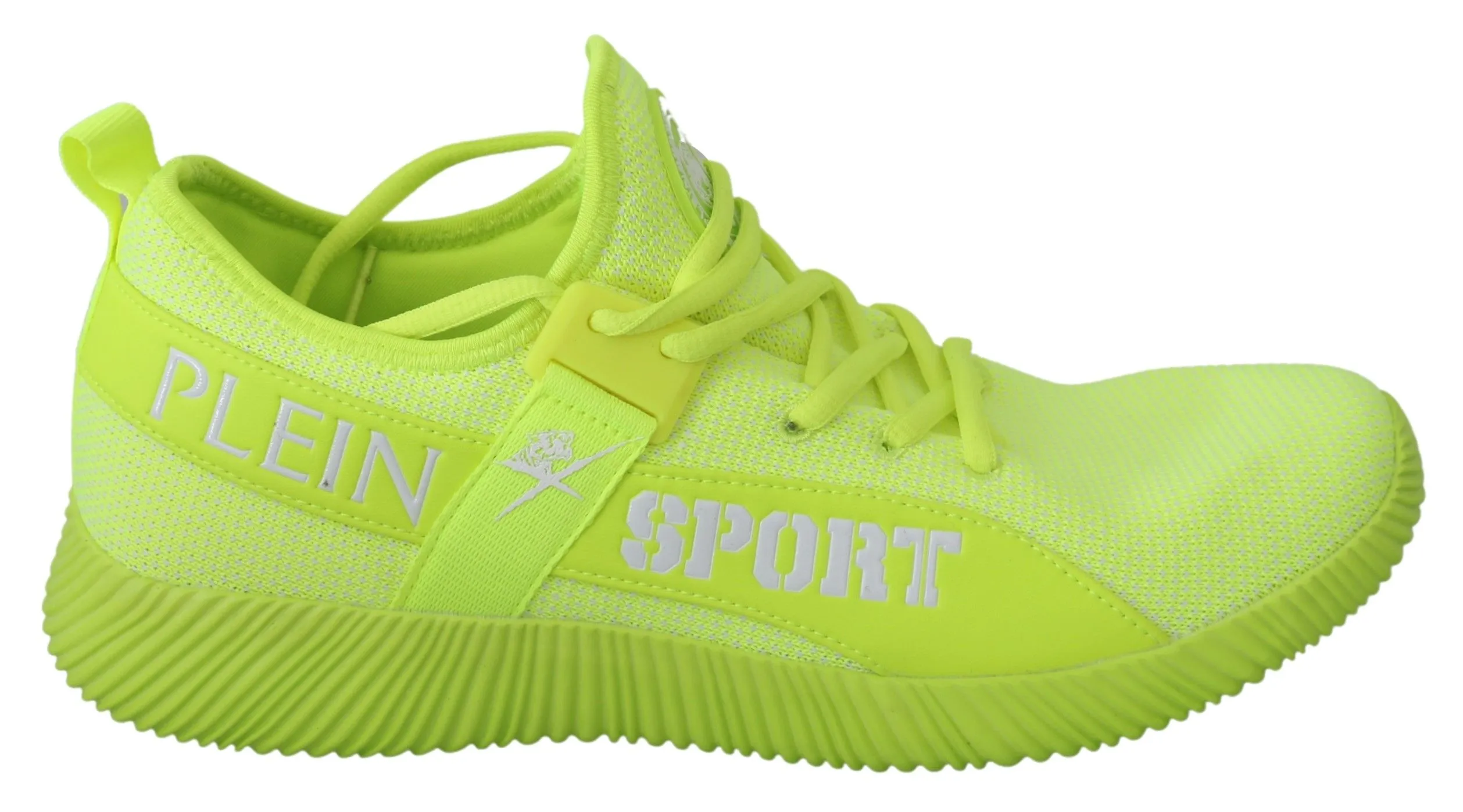 Philipp Plein Men's Stylish Light Green Casual Sneakers