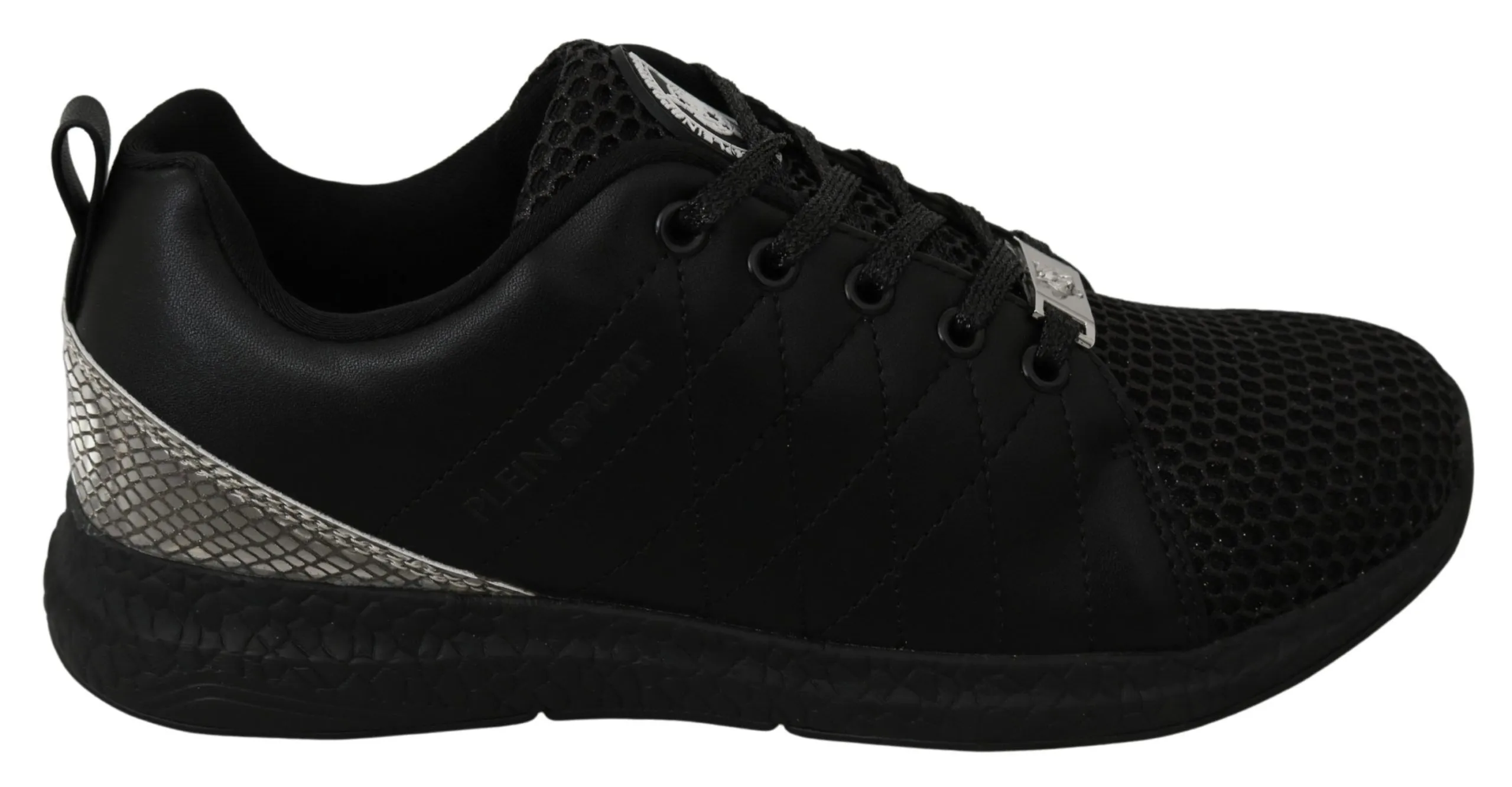 Philipp Plein Women's Elegant Black Gisella Sneakers