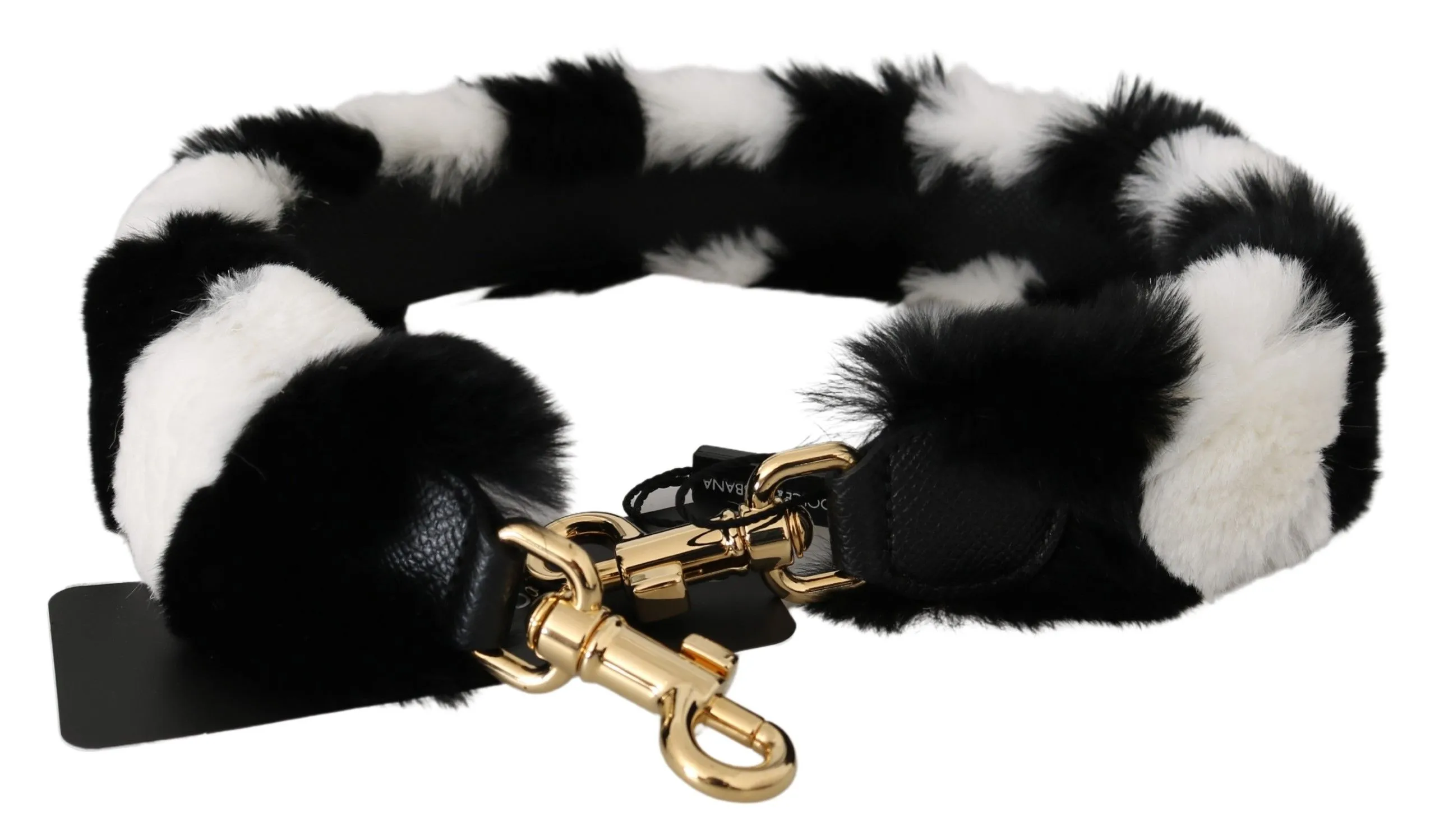 Dolce & Gabbana Women's Elegant Fur Shoulder Strap Accessory