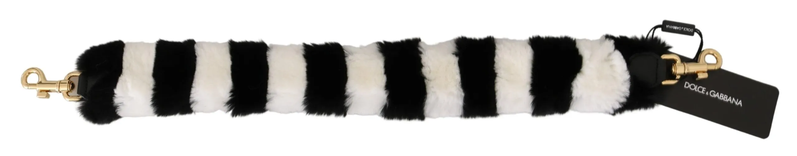 Dolce & Gabbana Women's Elegant Fur Shoulder Strap Accessory