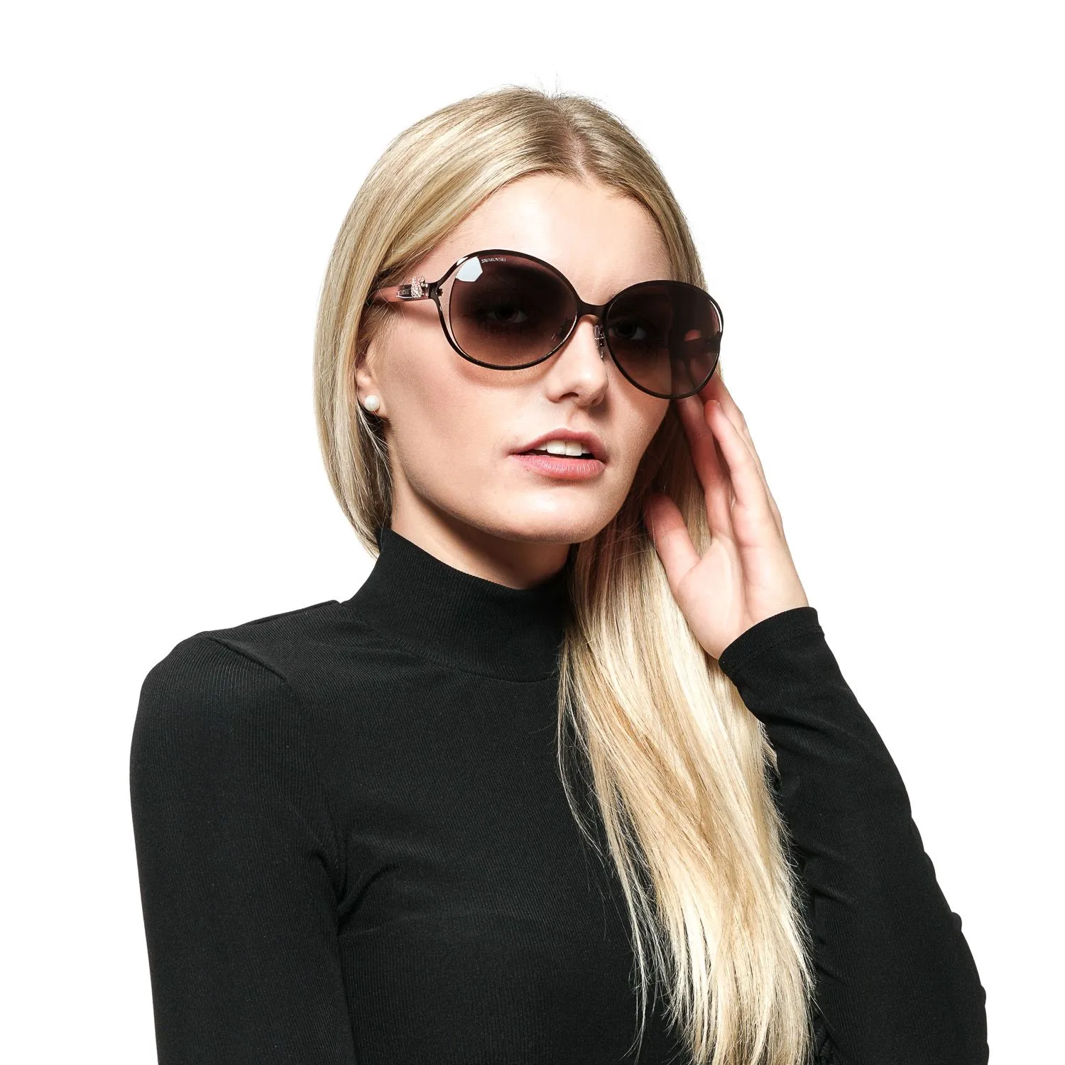 Swarovski Brown Women Sunglasses