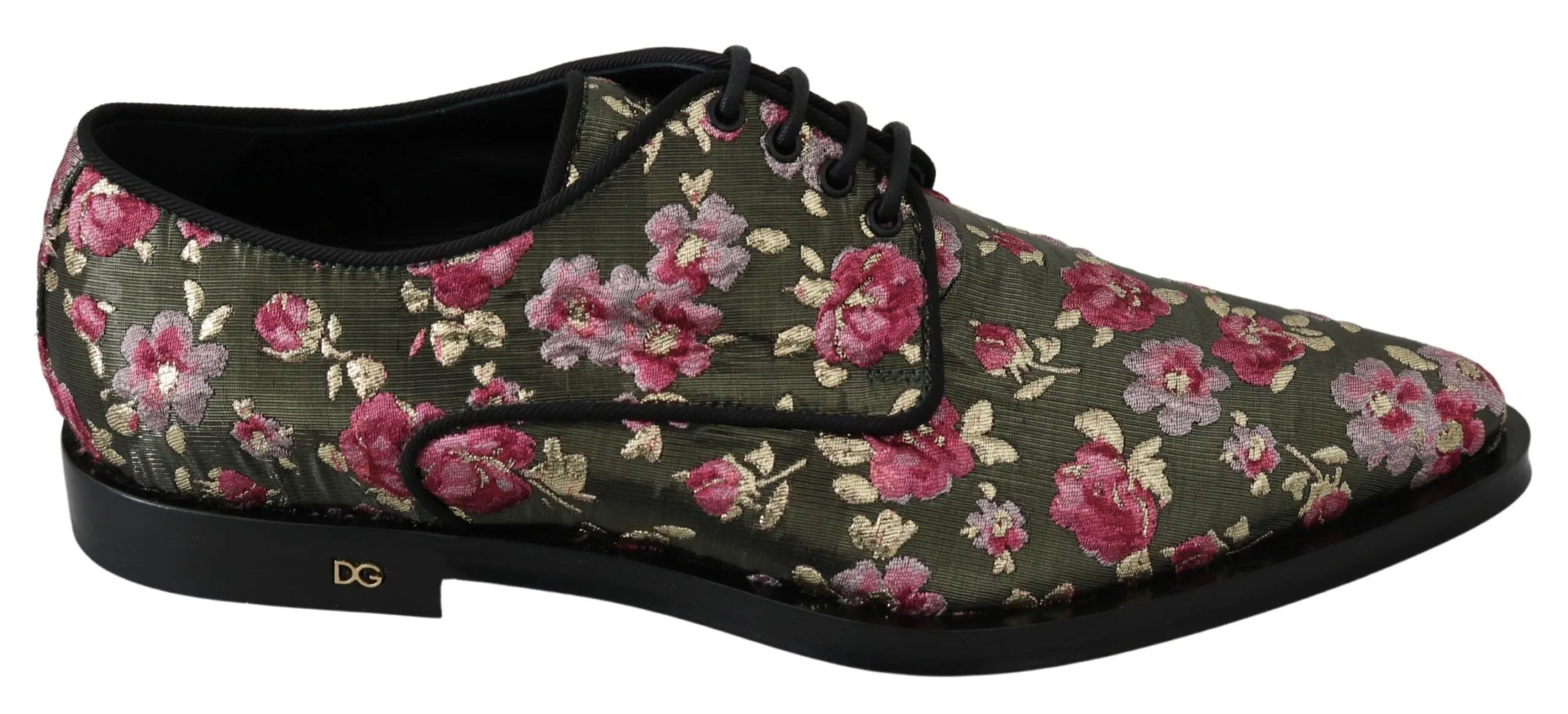 Dolce & Gabbana Women's Floral Elegance Jacquard Flat Shoes