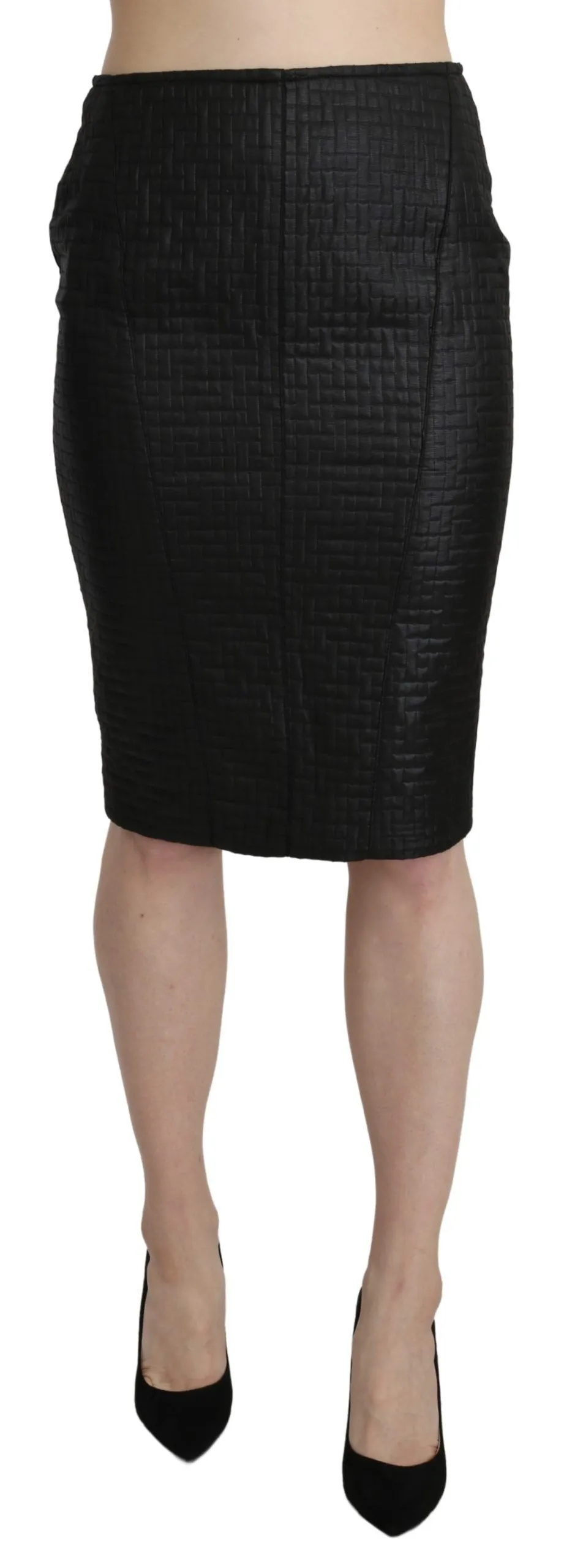 GF Ferre Women's Elegant Patterned Pencil Skirt