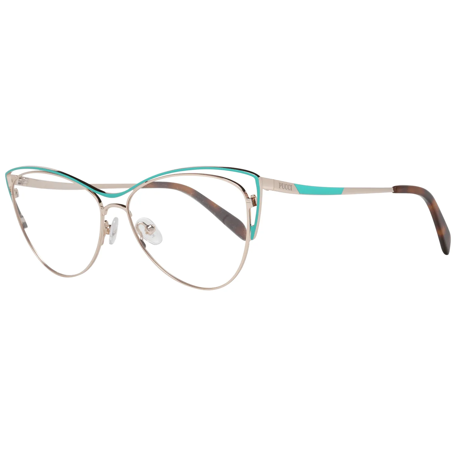Emilio Pucci Turquoise Women Optical Frames