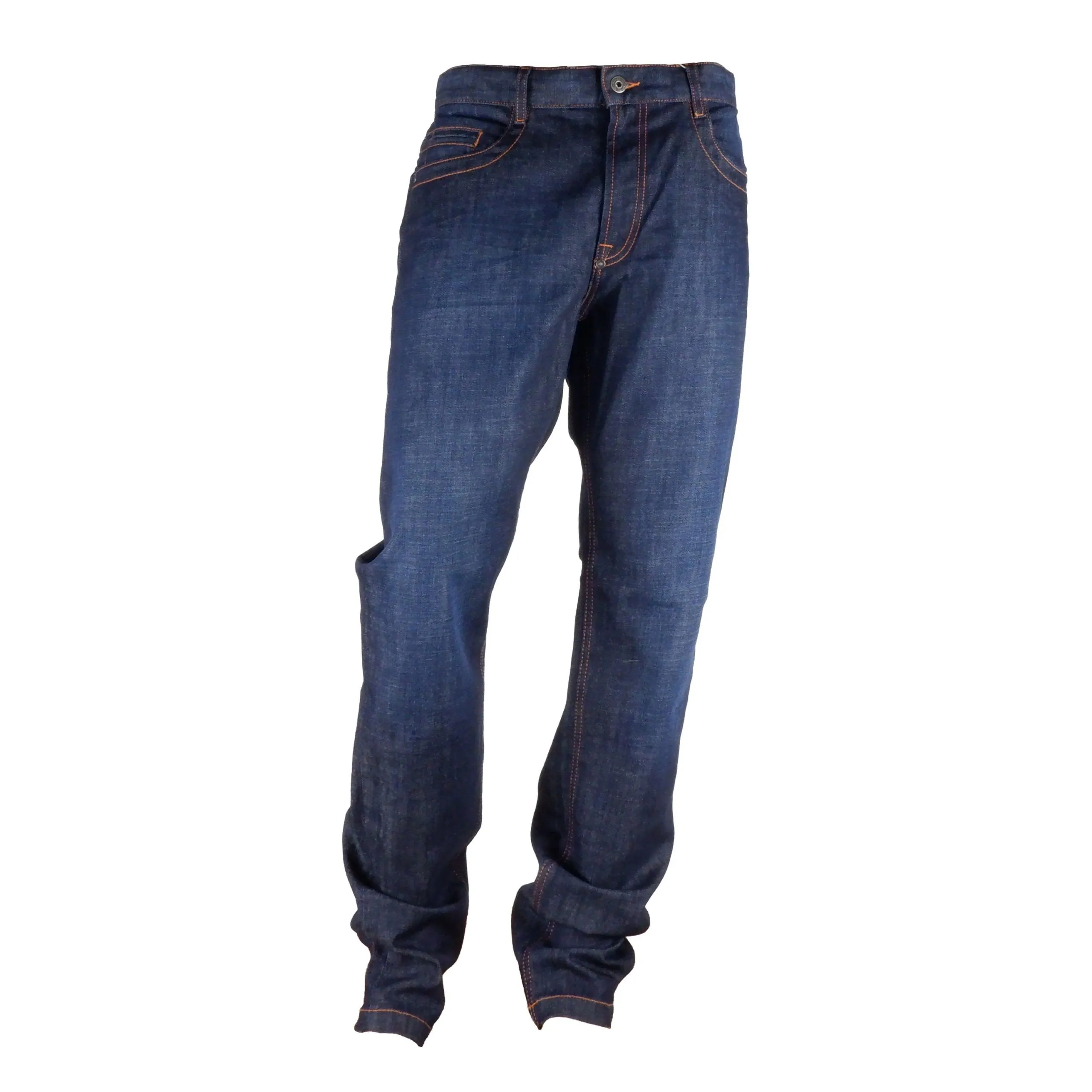 Bikkembergs Men's Dark Blue Regular Fit Designer Jeans