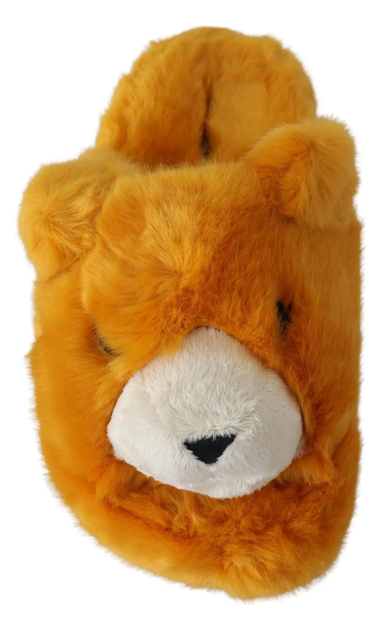 Dolce & Gabbana Men's Sunshine Yellow Lion Slippers