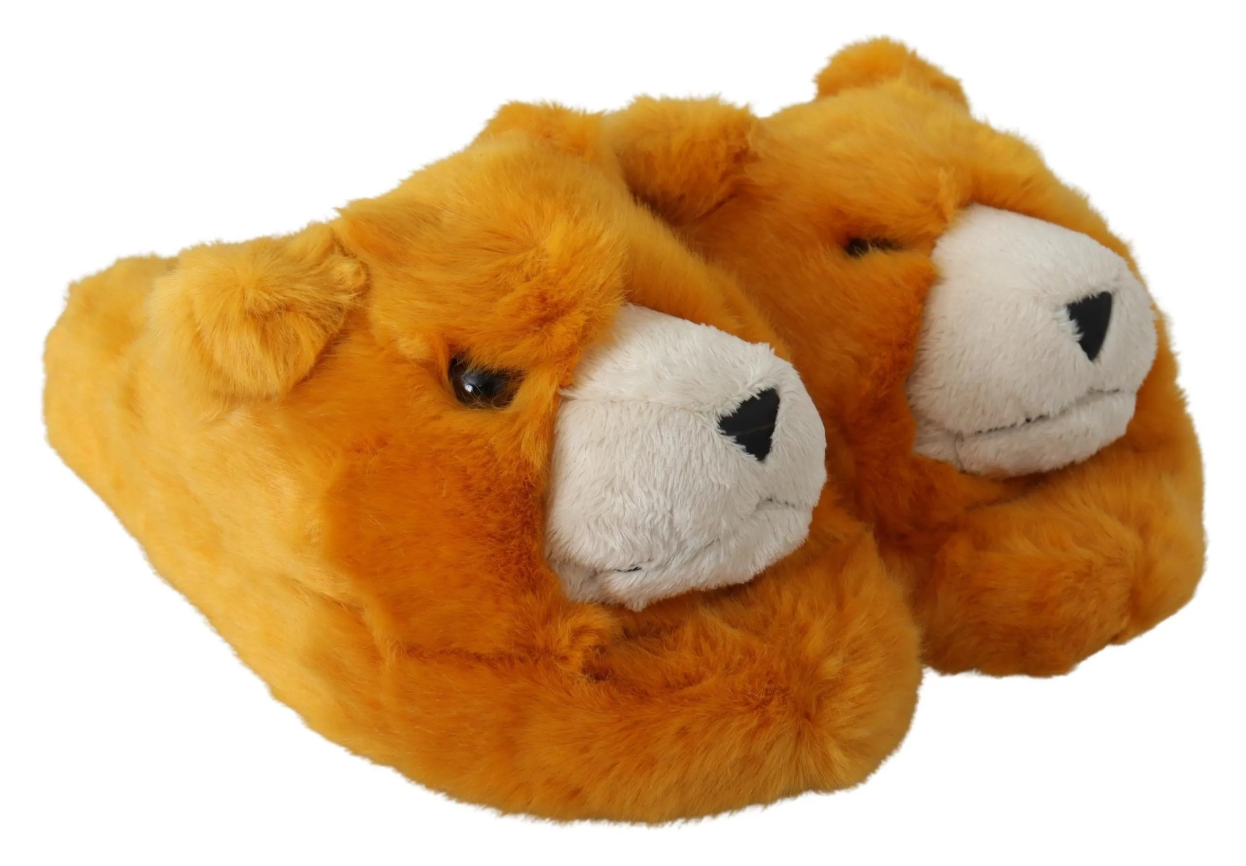 Dolce & Gabbana Men's Sunshine Yellow Lion Slippers