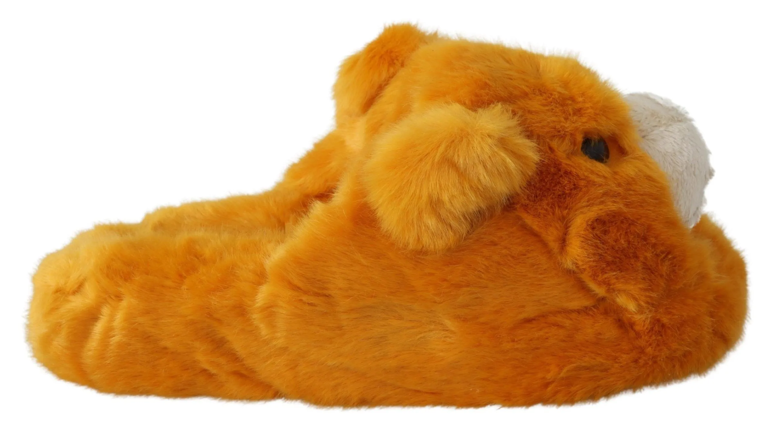 Dolce & Gabbana Men's Sunshine Yellow Lion Slippers