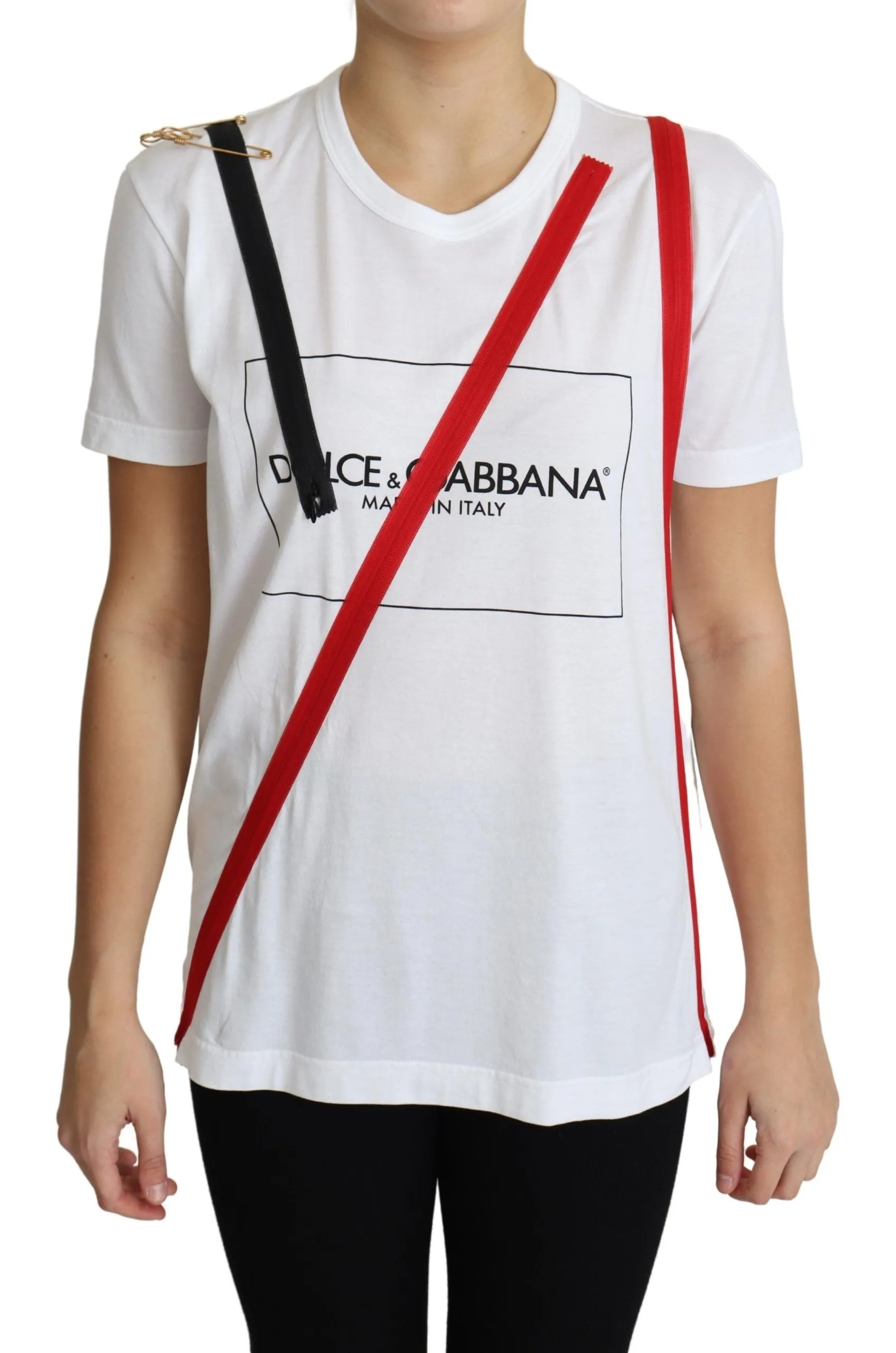 Dolce & Gabbana Women's Limited Edition Chic White Cotton Tee