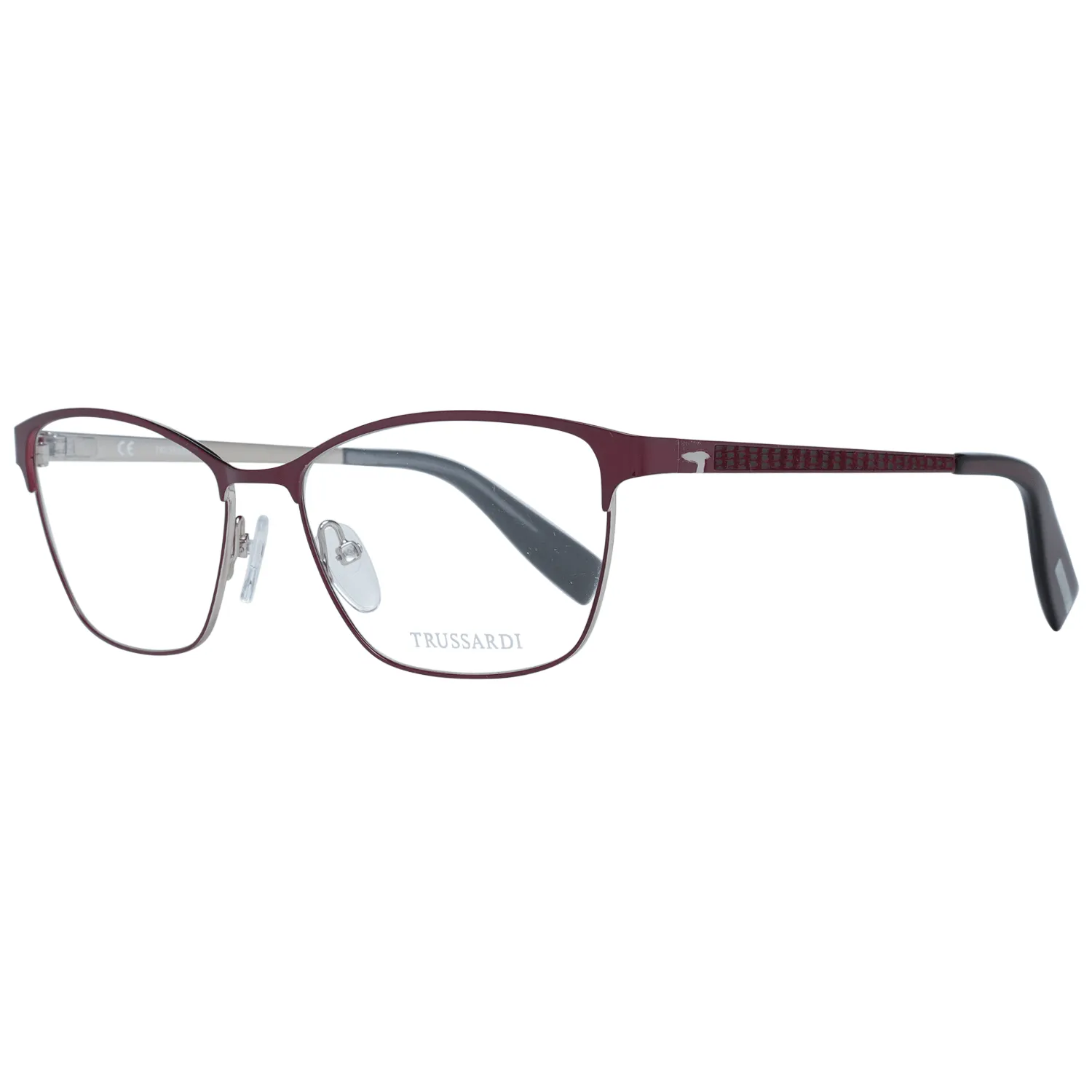 Trussardi Burgundy Women Optical Frames