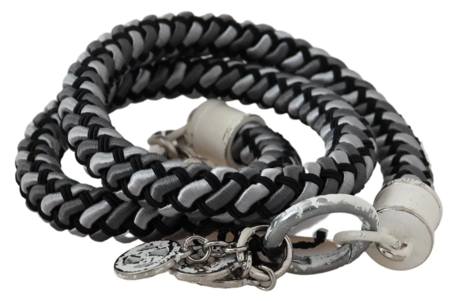 Costume National Women's Multicolor Twisted Rope Leather Belt