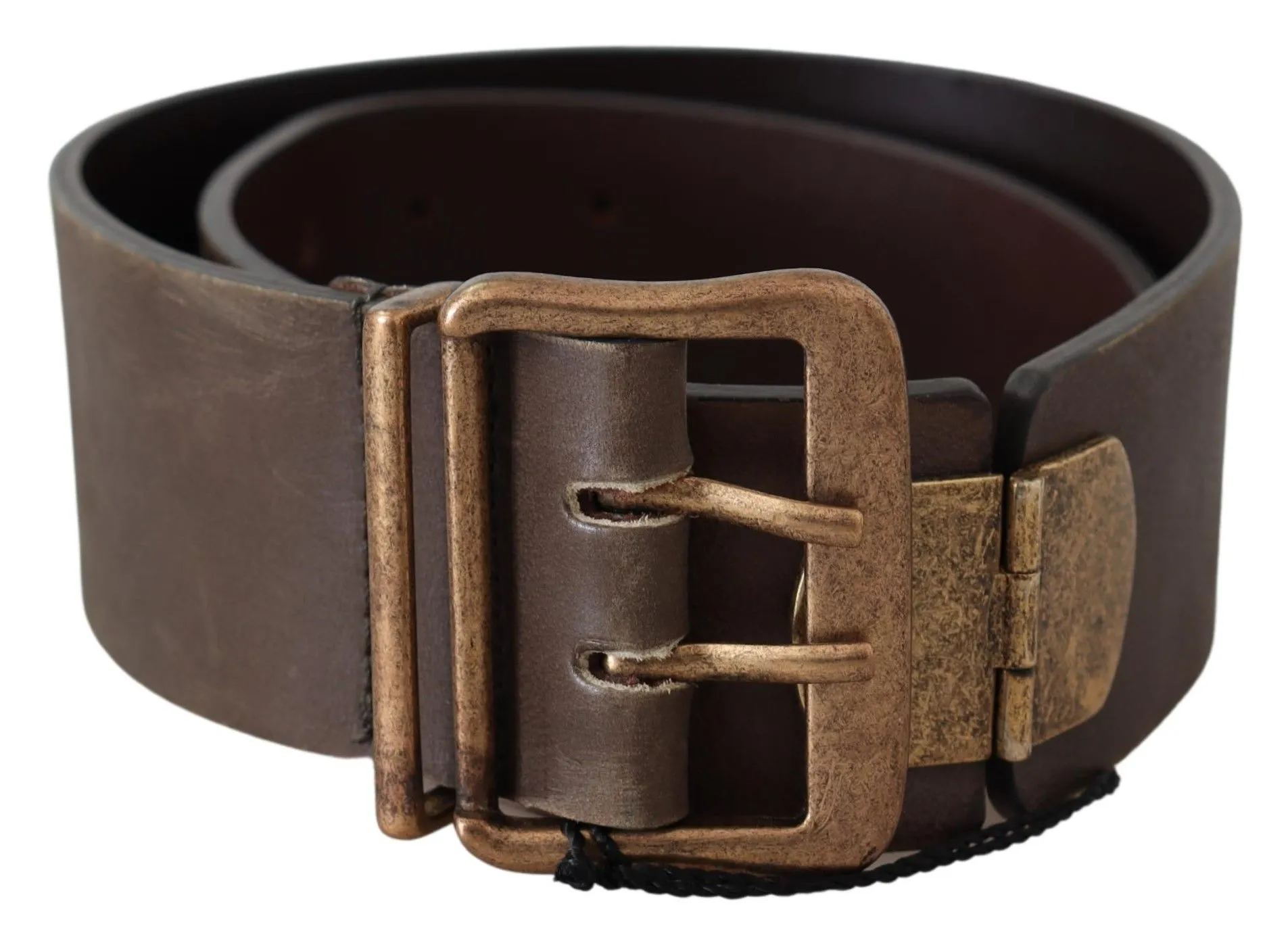 Ermanno Scervino Women's Elegant Leather Fashion Belt in Rich Brown