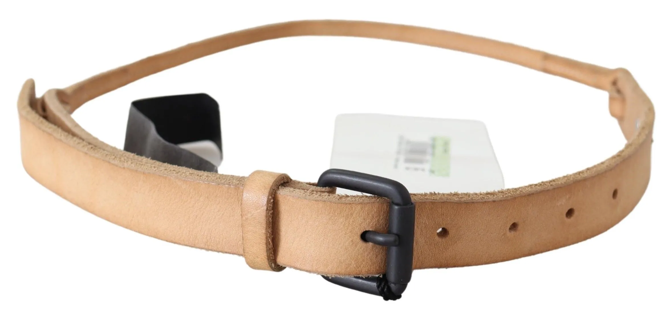 Scervino Street Women's Elegant Brown Leather Fashion Belt