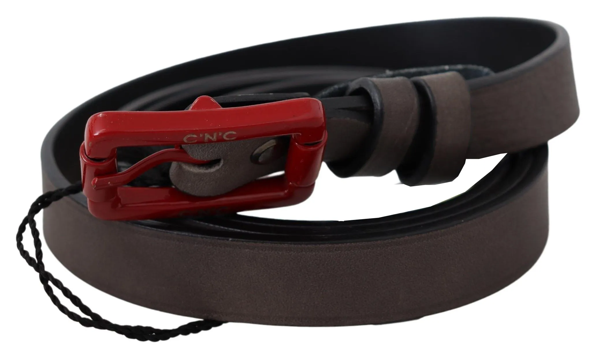 Costume National Women's Classic Leather Elegance Fashion Belt
