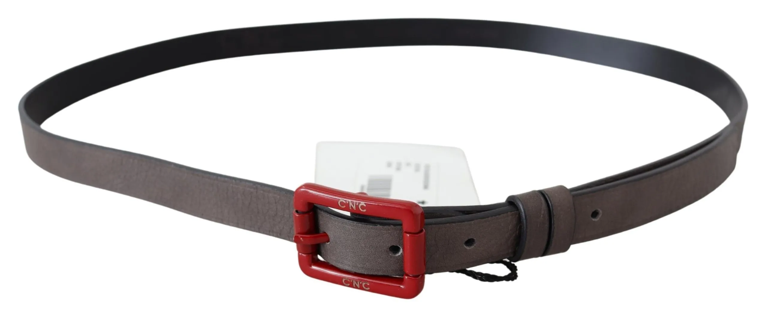 Costume National Women's Classic Leather Elegance Fashion Belt
