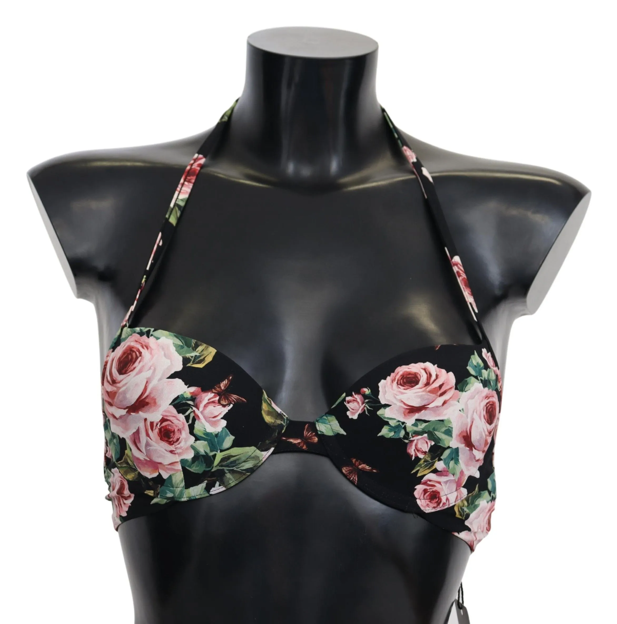 Dolce & Gabbana Women's Floral Romance Bikini Top Swimwear