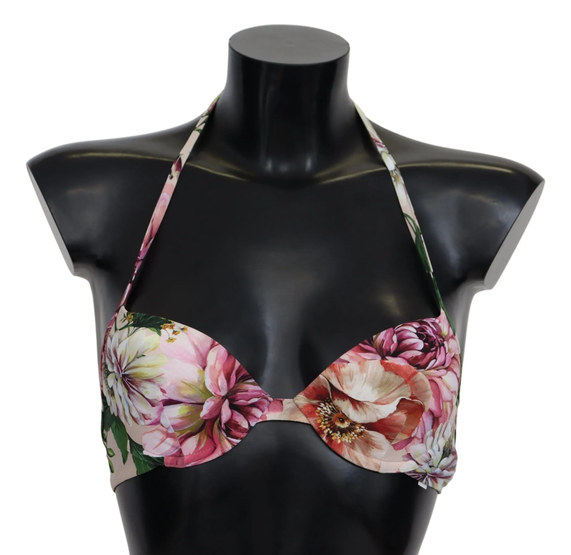 Dolce & Gabbana Women's Floral Elegance Elastic Bikini Top