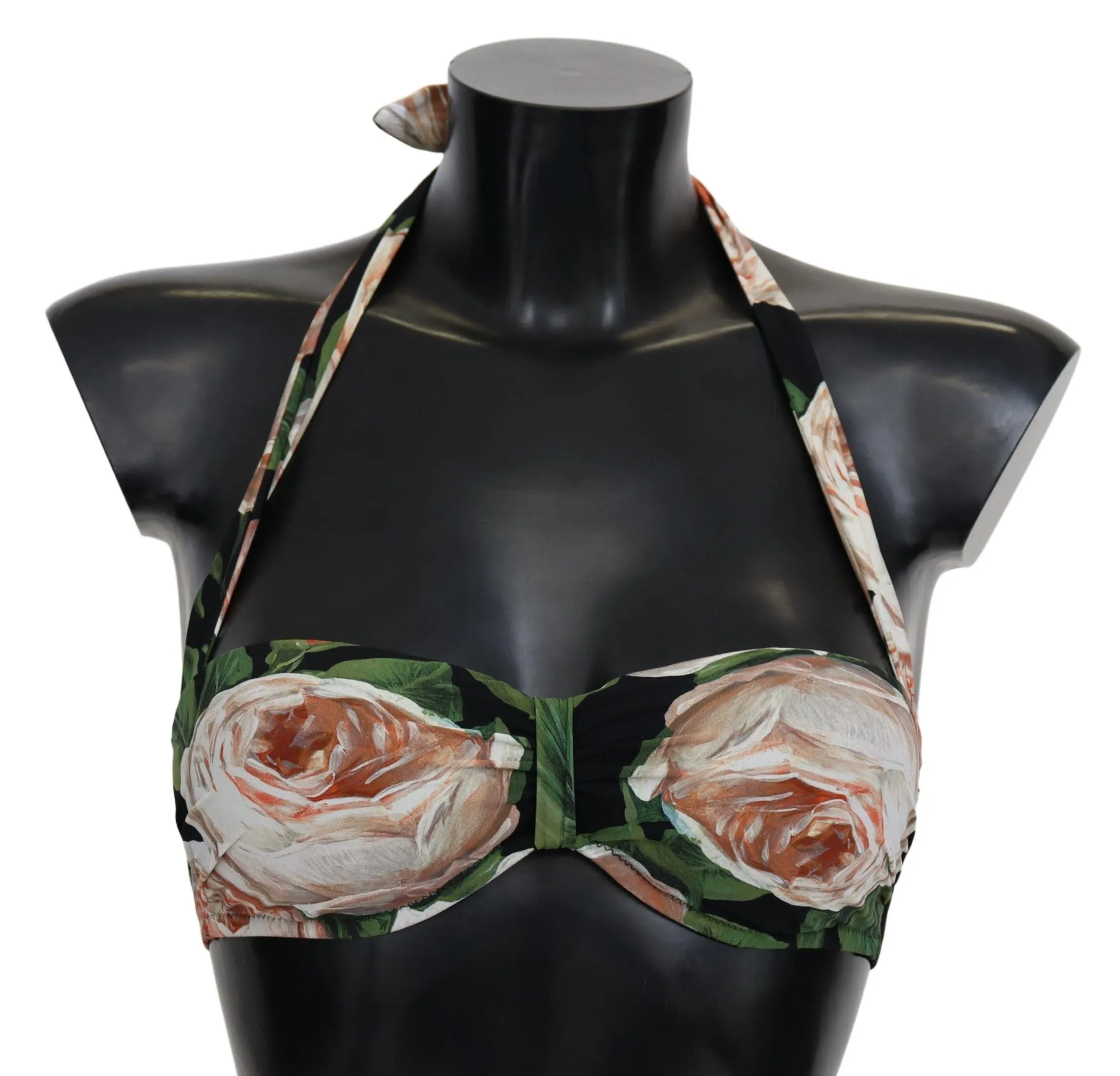 Dolce & Gabbana Women's Floral Elegance Elastic Bikini Top