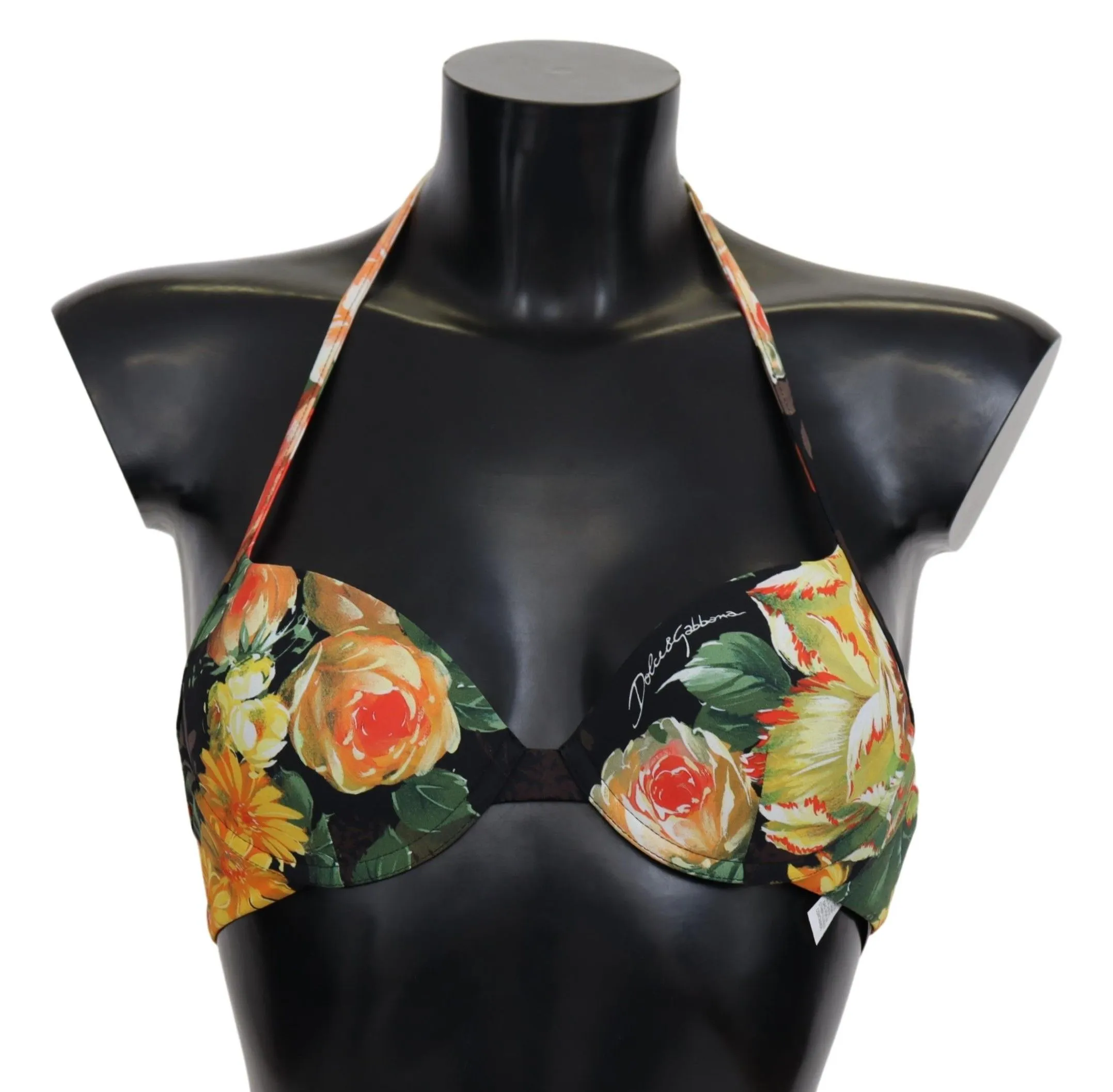 Dolce & Gabbana Women's Floral Elegance Bikini Top