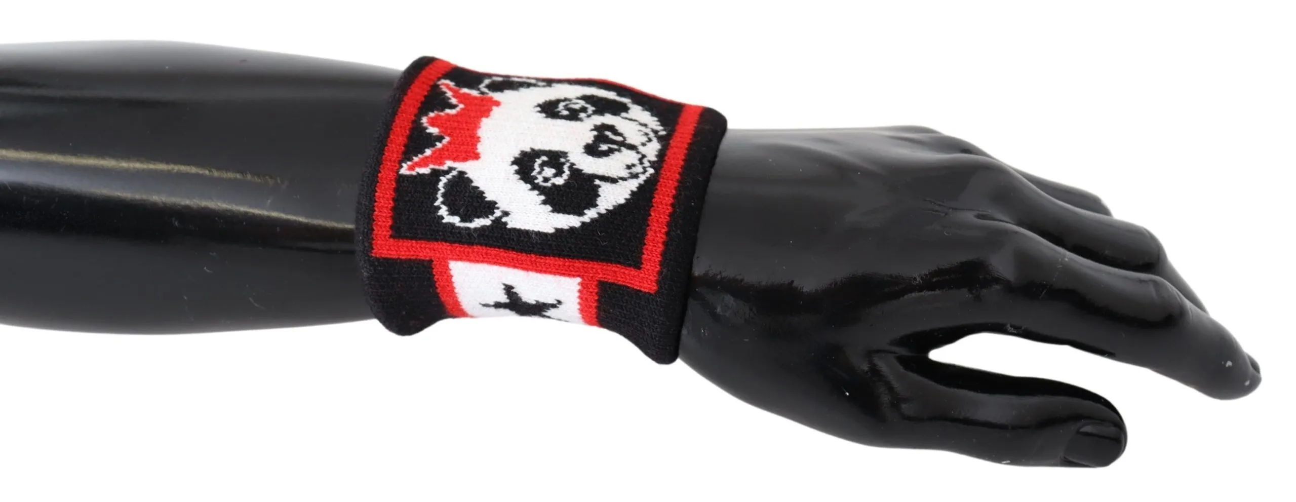 Dolce & Gabbana Men's Multicolor Panda Wrist Wrap Elegance