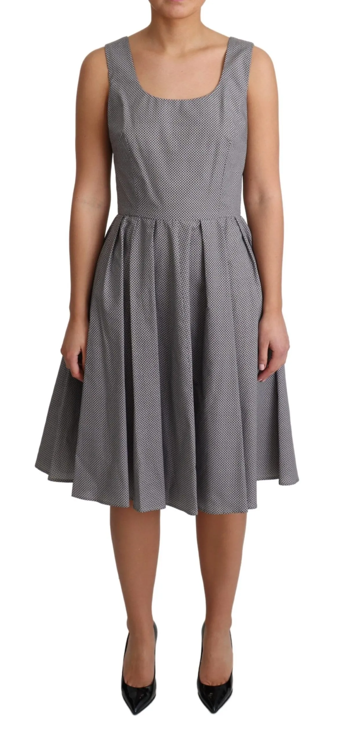 Dolce & Gabbana Women's Sleeveless Geometric A-Line Dress