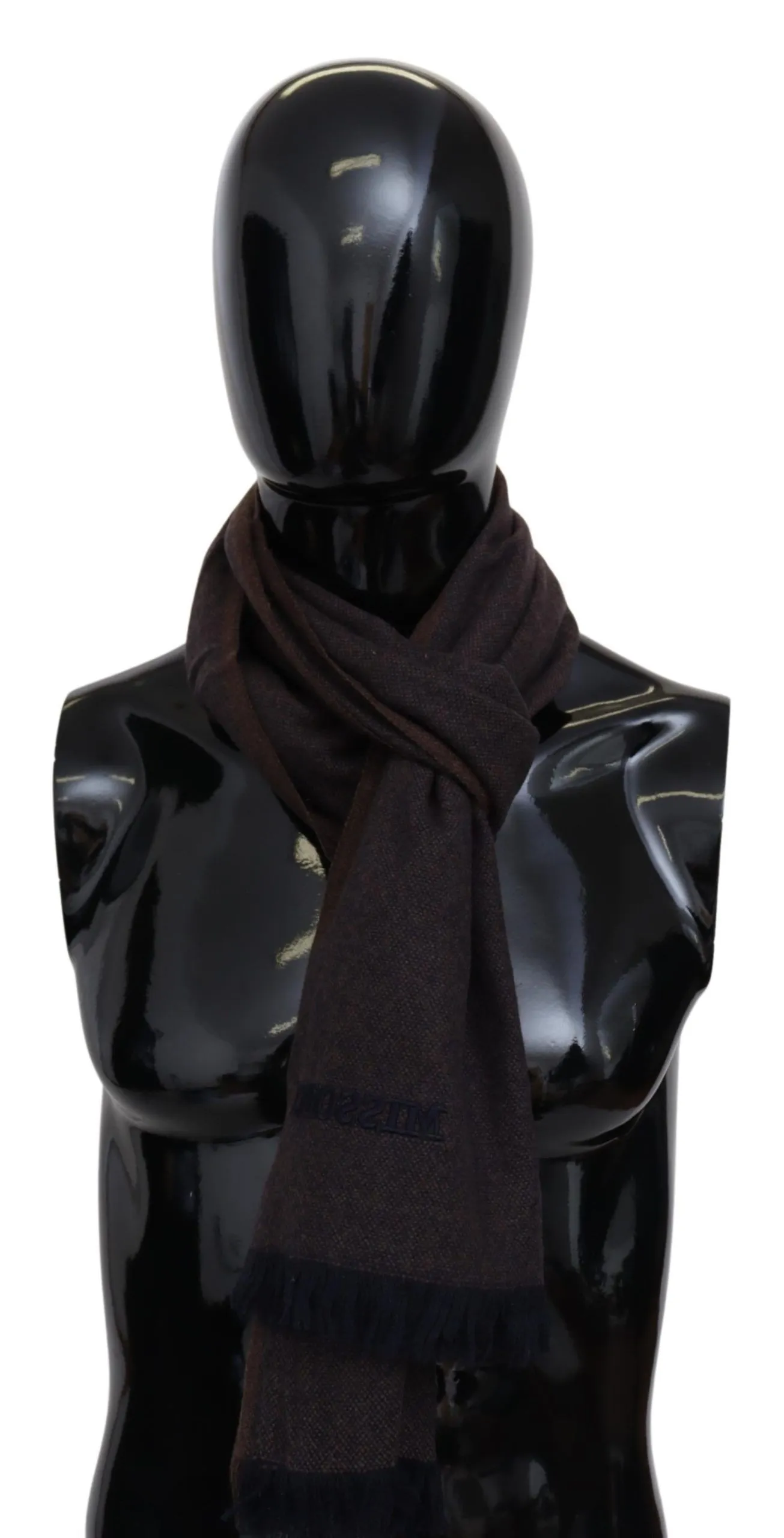 Missoni Men's Elegant Cashmere Unisex Fringed Scarf