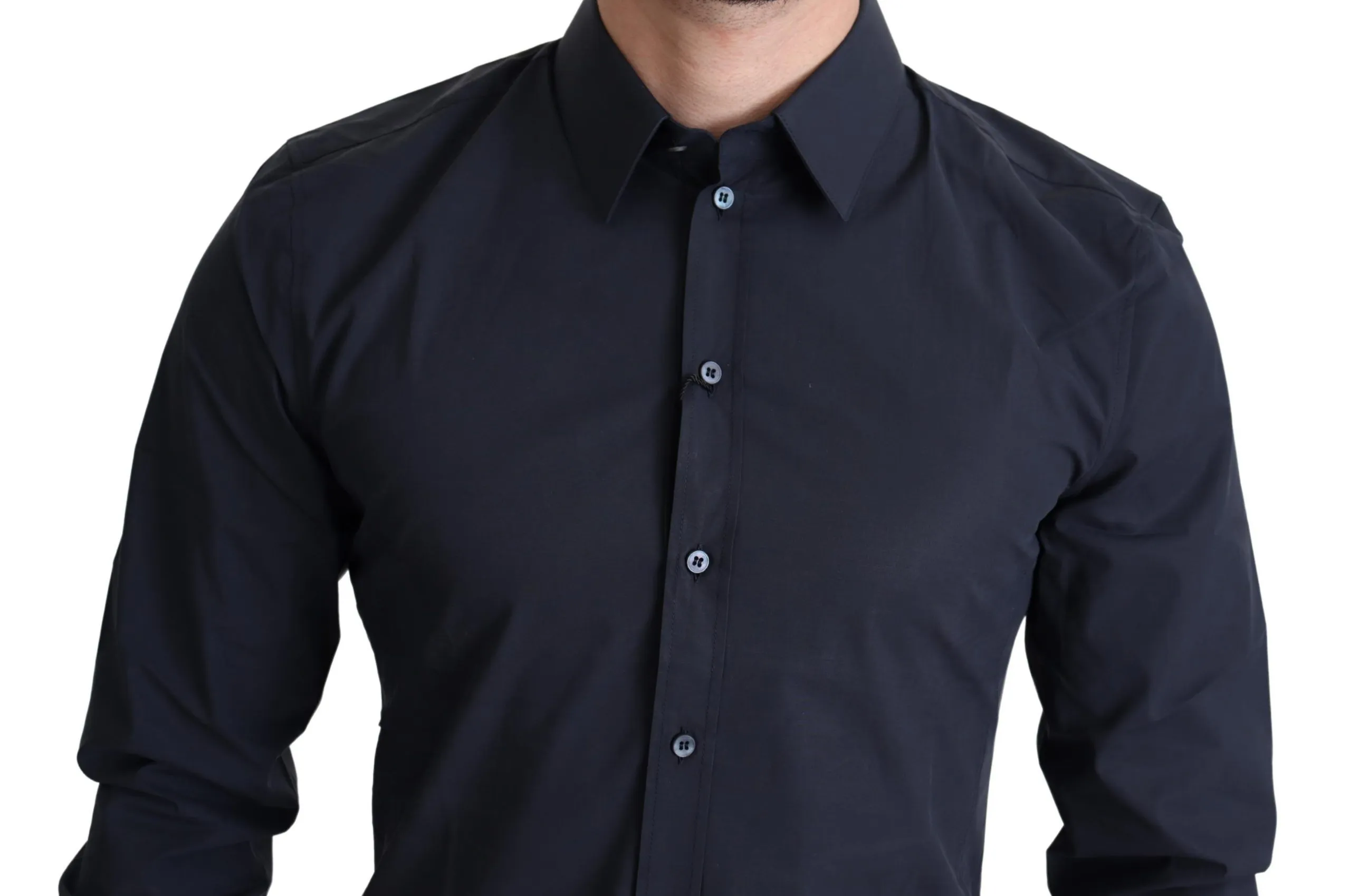 Dolce & Gabbana Men's Elegant Slim Fit Sicilia Dress Shirt