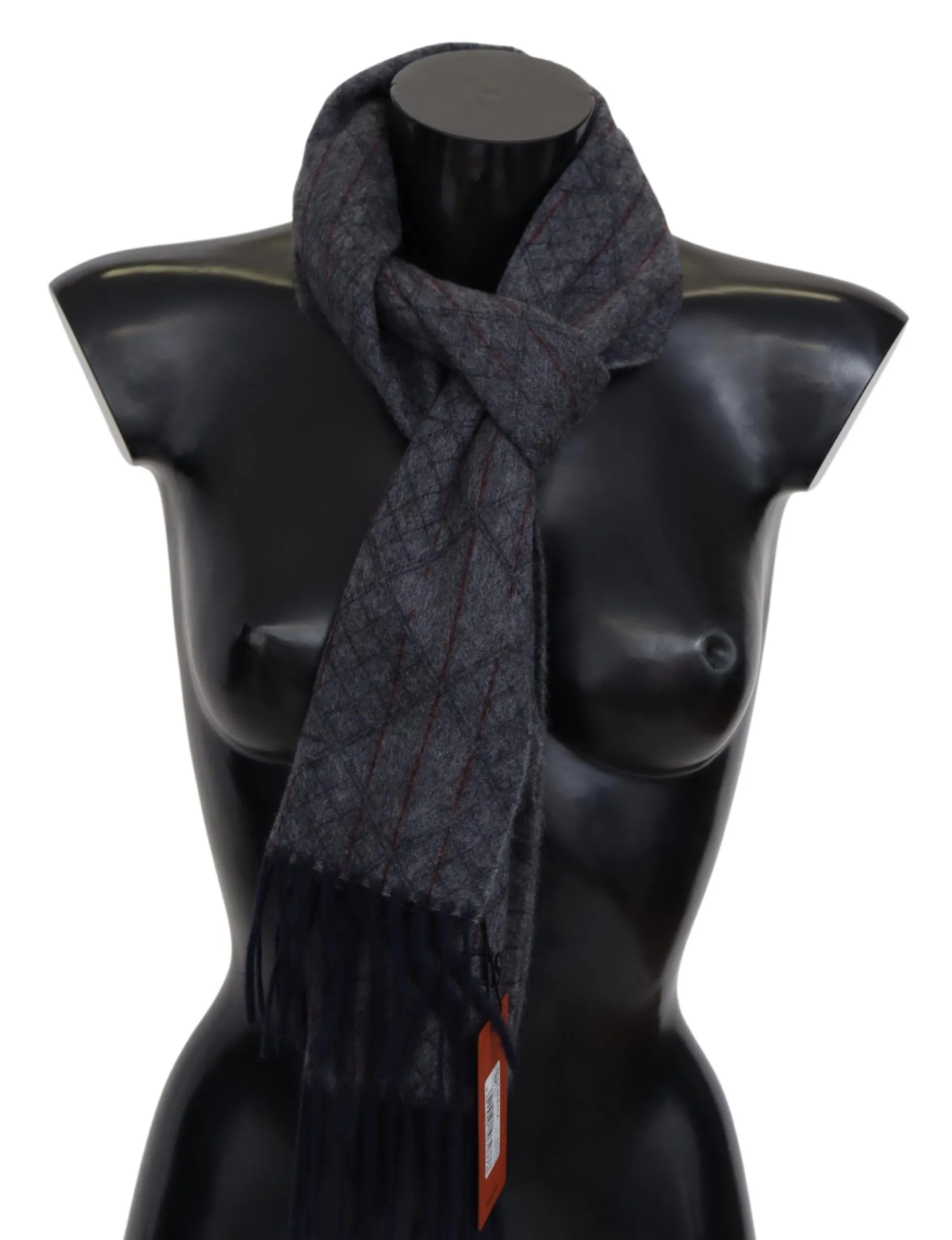 Missoni Men's Elegant Striped Wool Scarf