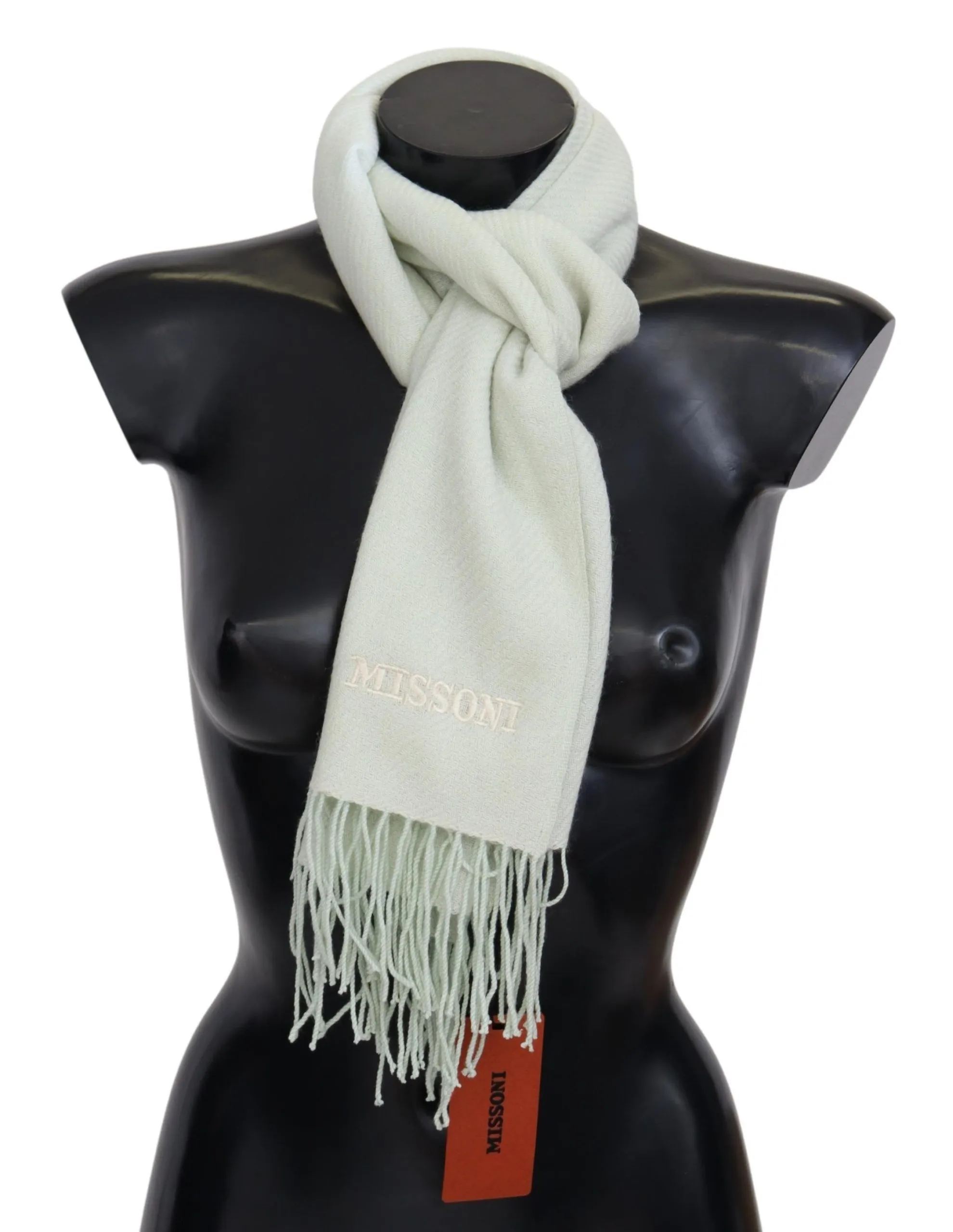 Missoni Men's Luxurious Multicolor Cashmere Scarf