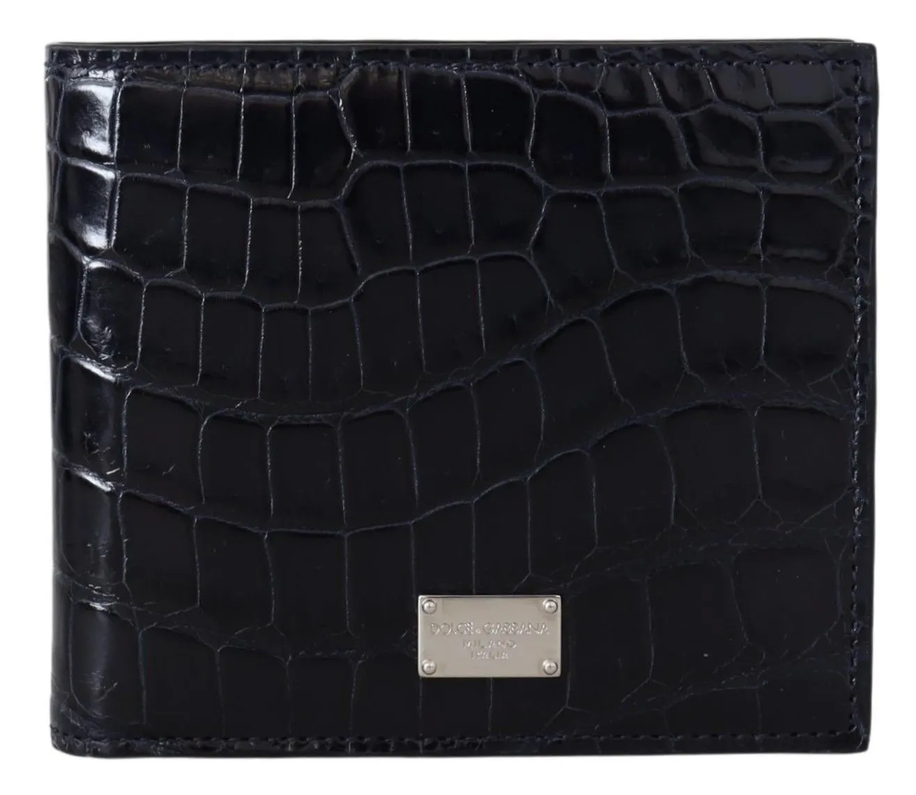 Dolce & Gabbana Men's Elegant Exotic Leather Bifold Wallet