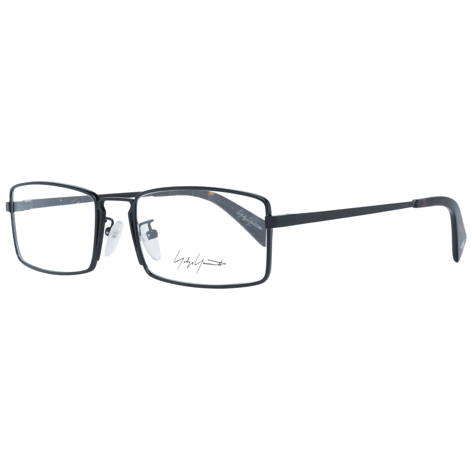 Yohji Yamamoto Unisex Black Unisex Optical Frames