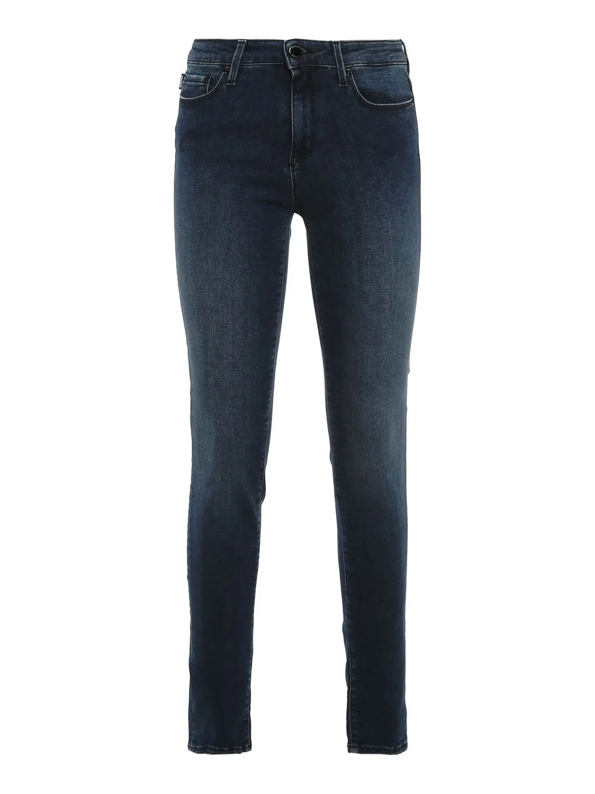 Love Moschino Women's Blue Cotton Women's Slim Jeans