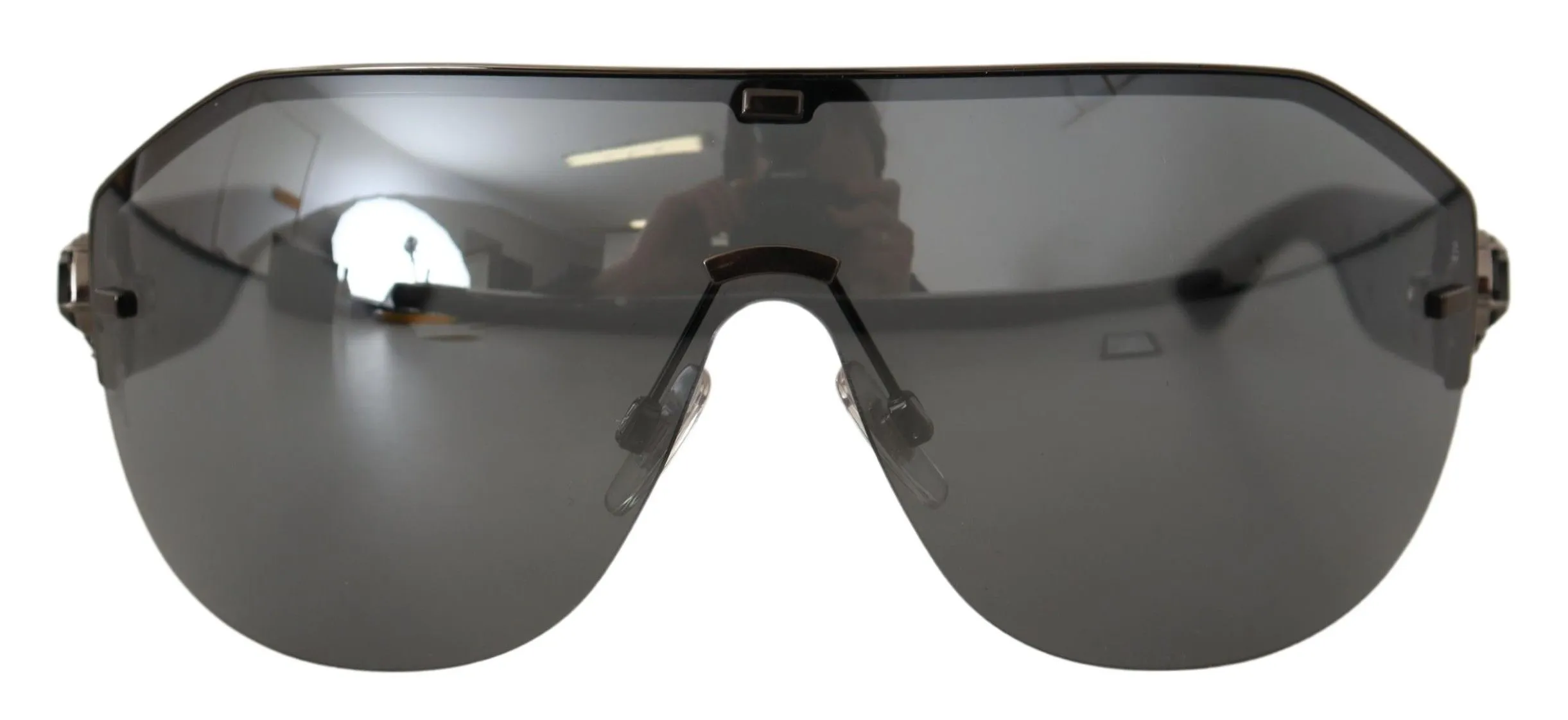 Dolce & Gabbana Women's Chic Crystal Adorned Metal Sunglasses