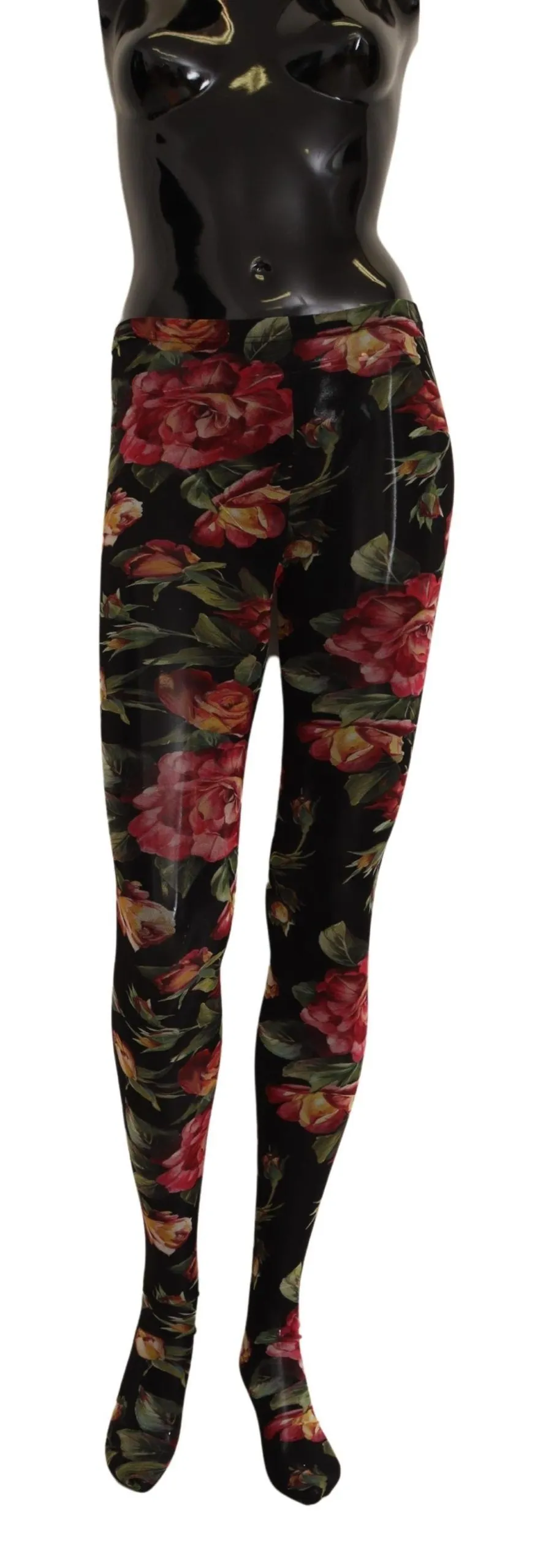Dolce & Gabbana Women's Floral Elegance Nylon Mesh Tights