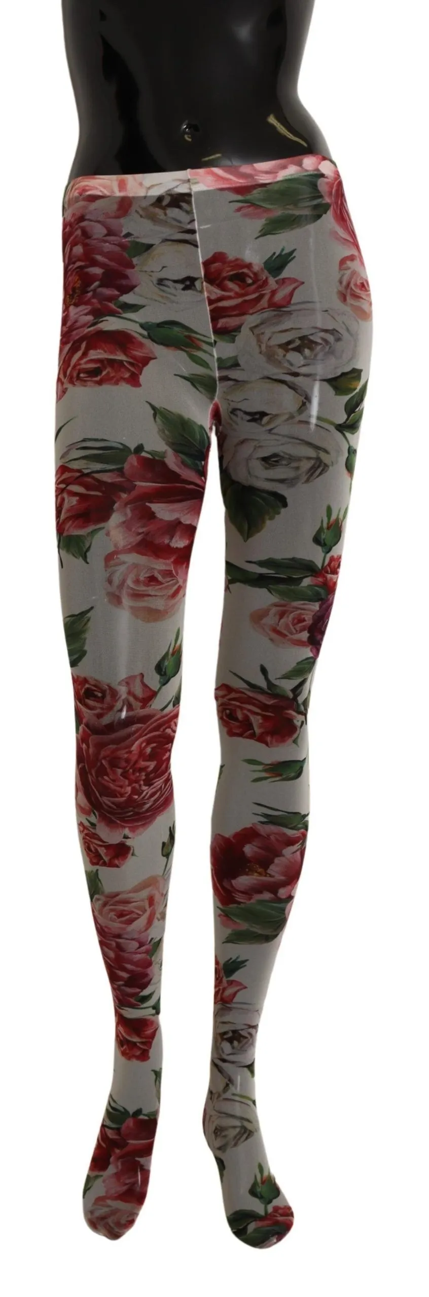 Dolce & Gabbana Women's Floral Elegance Italian Nylon Tights