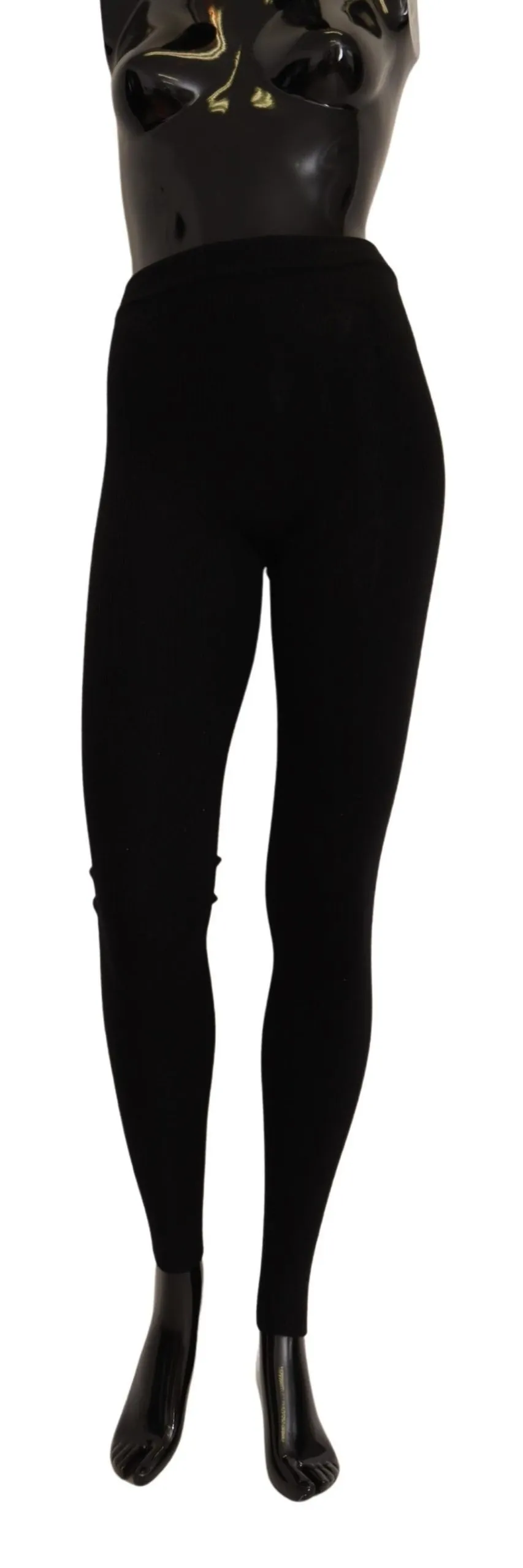 Dolce & Gabbana Women's Elegant Black Cashmere Tights