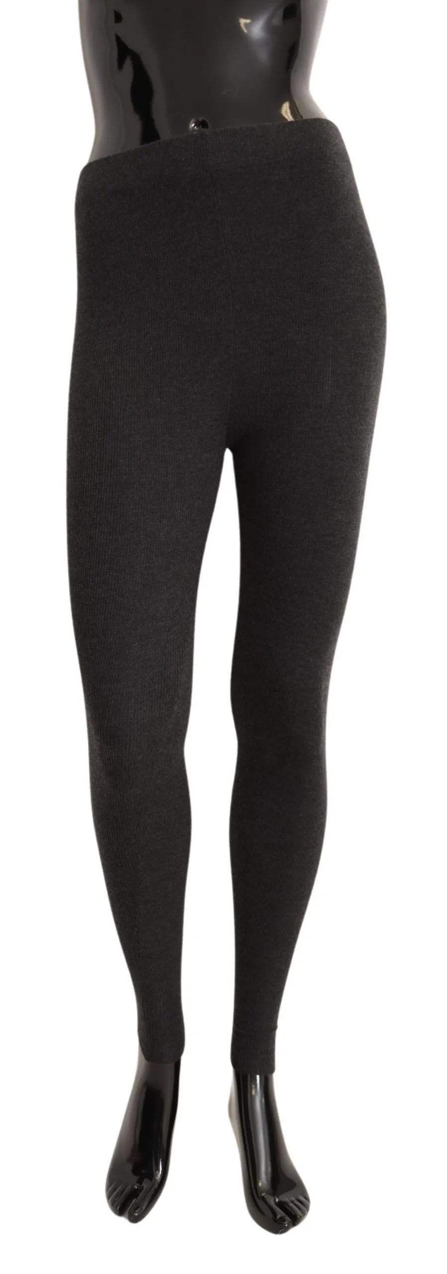 Dolce & Gabbana Women's Elegant Gray Cashmere Tights  Luxe Comfort